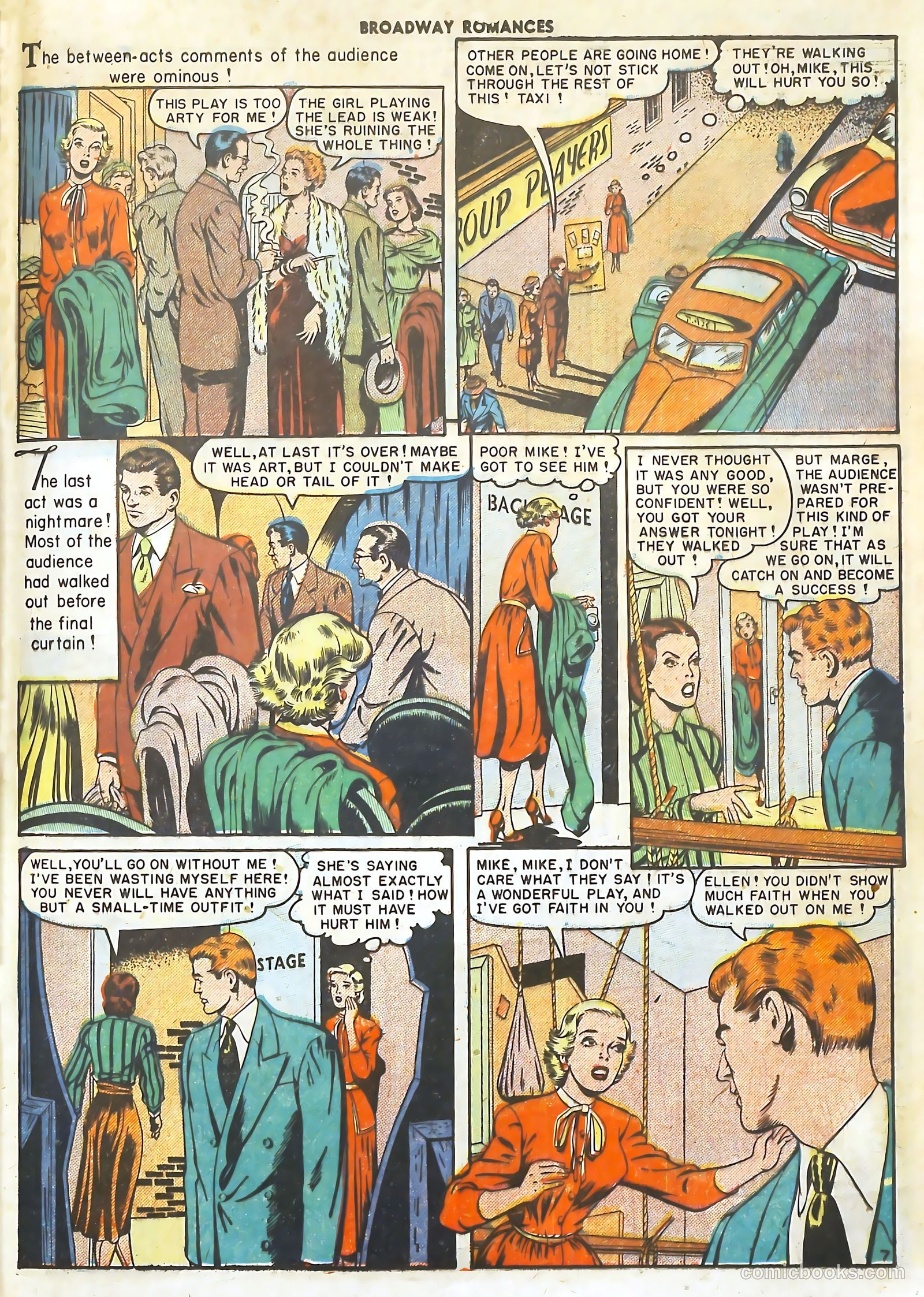 Broadway Romances #5 (1950) — page 47 of 52