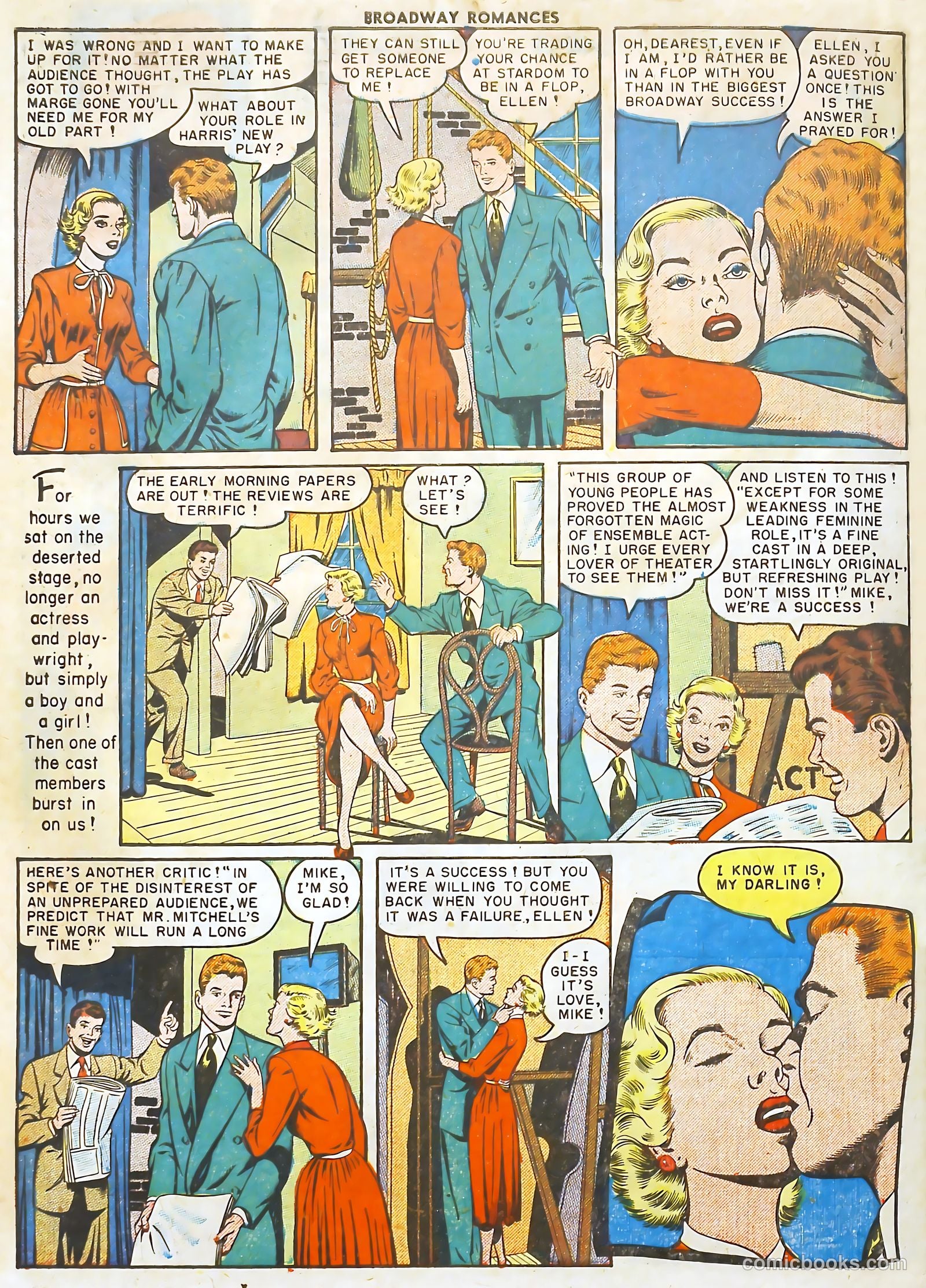 Broadway Romances #5 (1950) — page 48 of 52