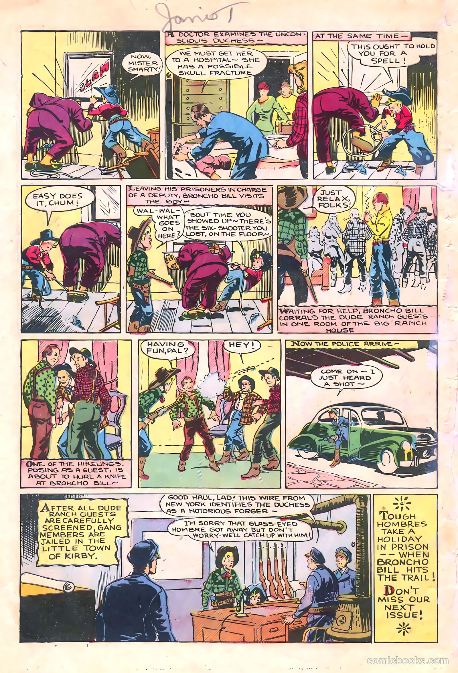 Broncho Bill #13 (1950) — page 35 of 36