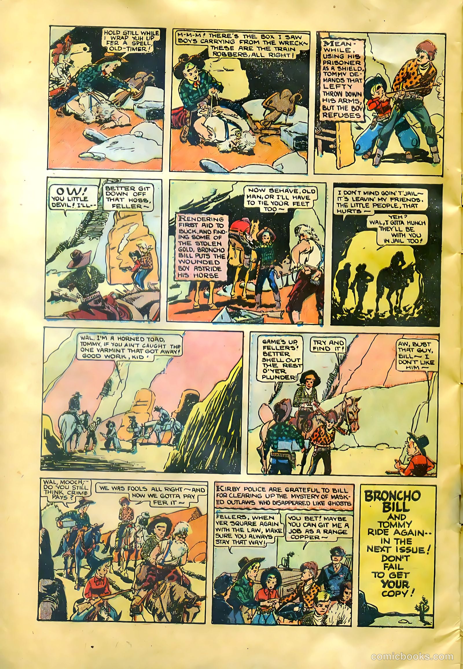 Broncho Bill #16 (1950) — page 32 of 36