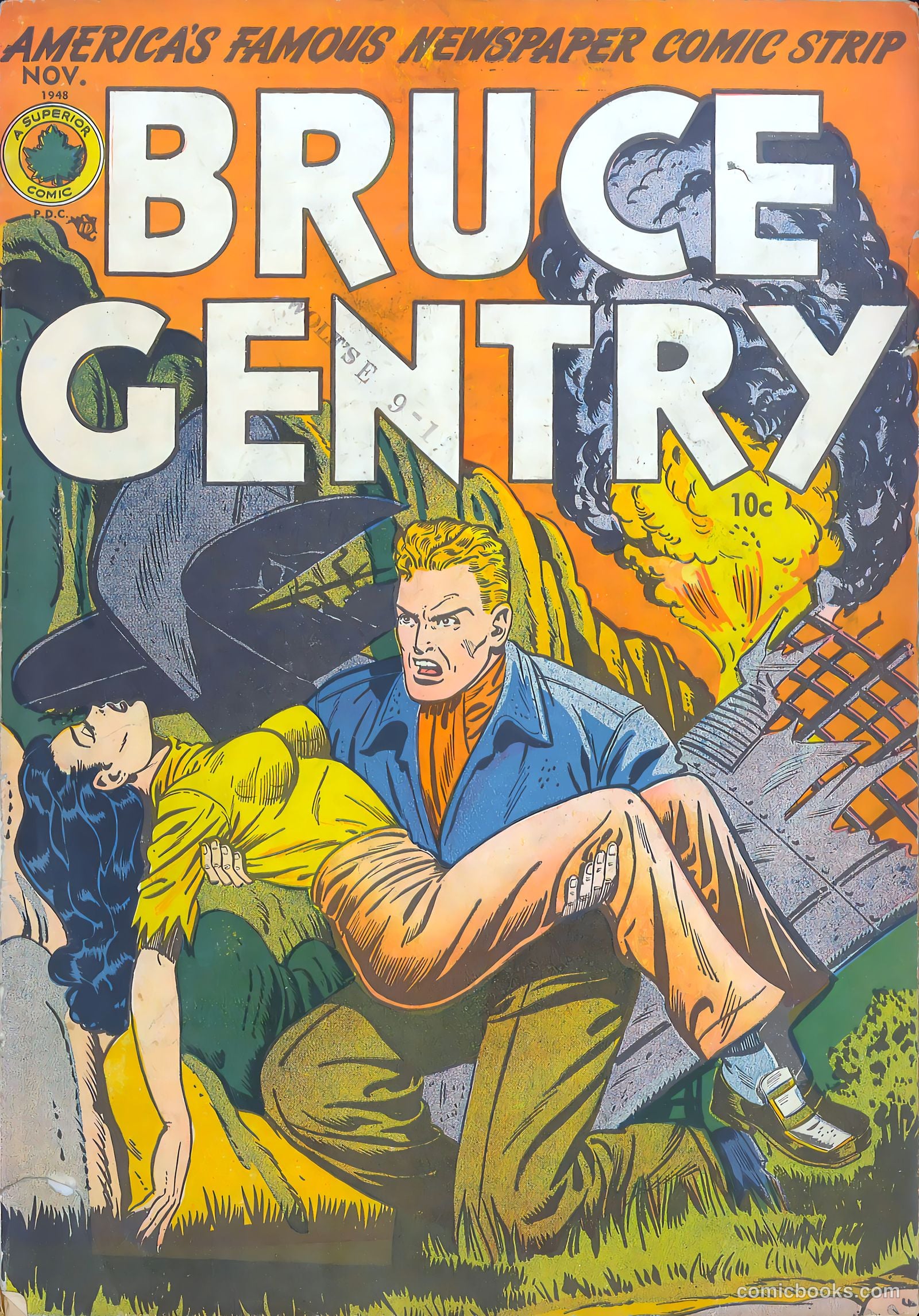 Bruce Gentry Comics #2