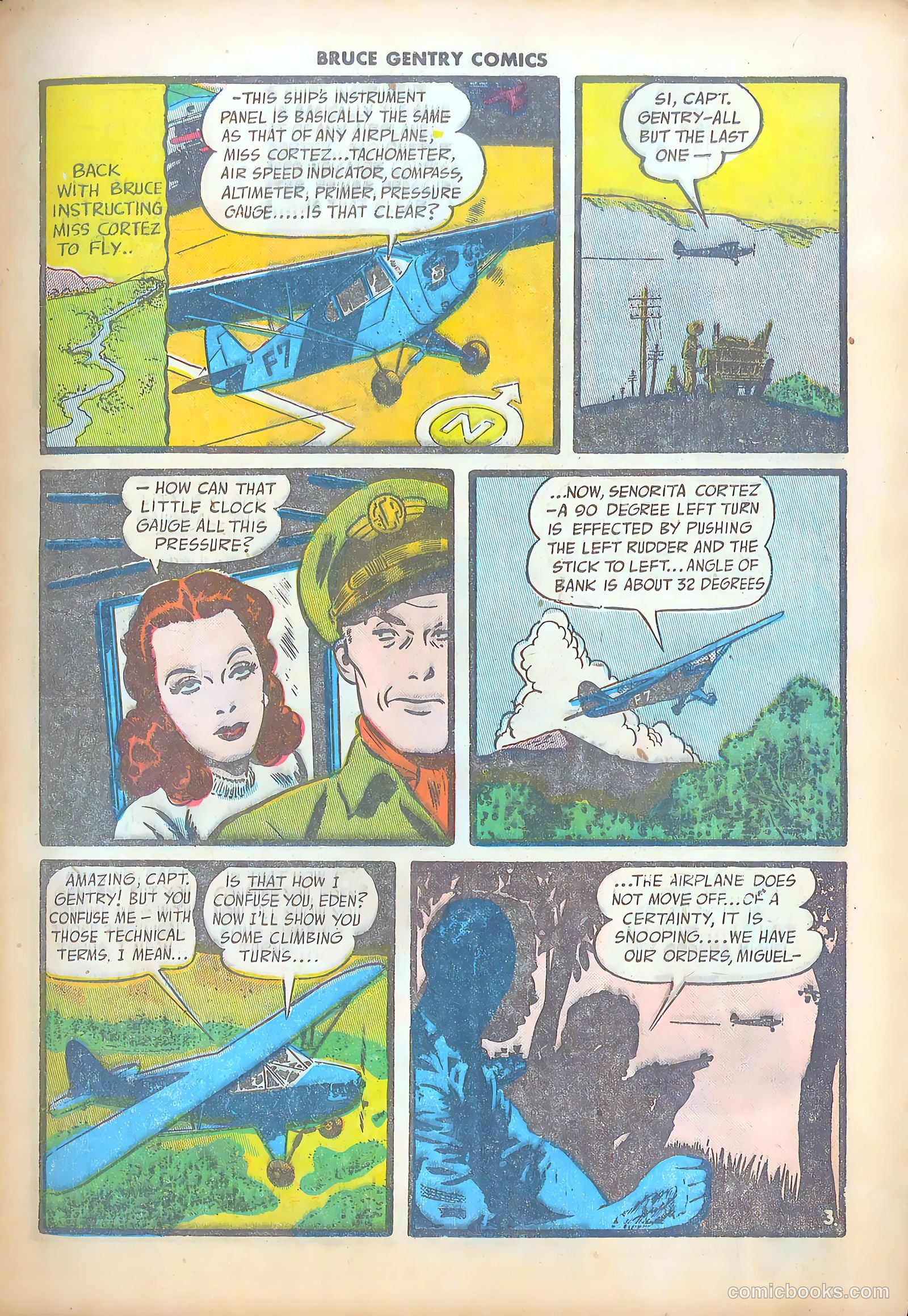 Bruce Gentry Comics #2 (1948) — page 5 of 36