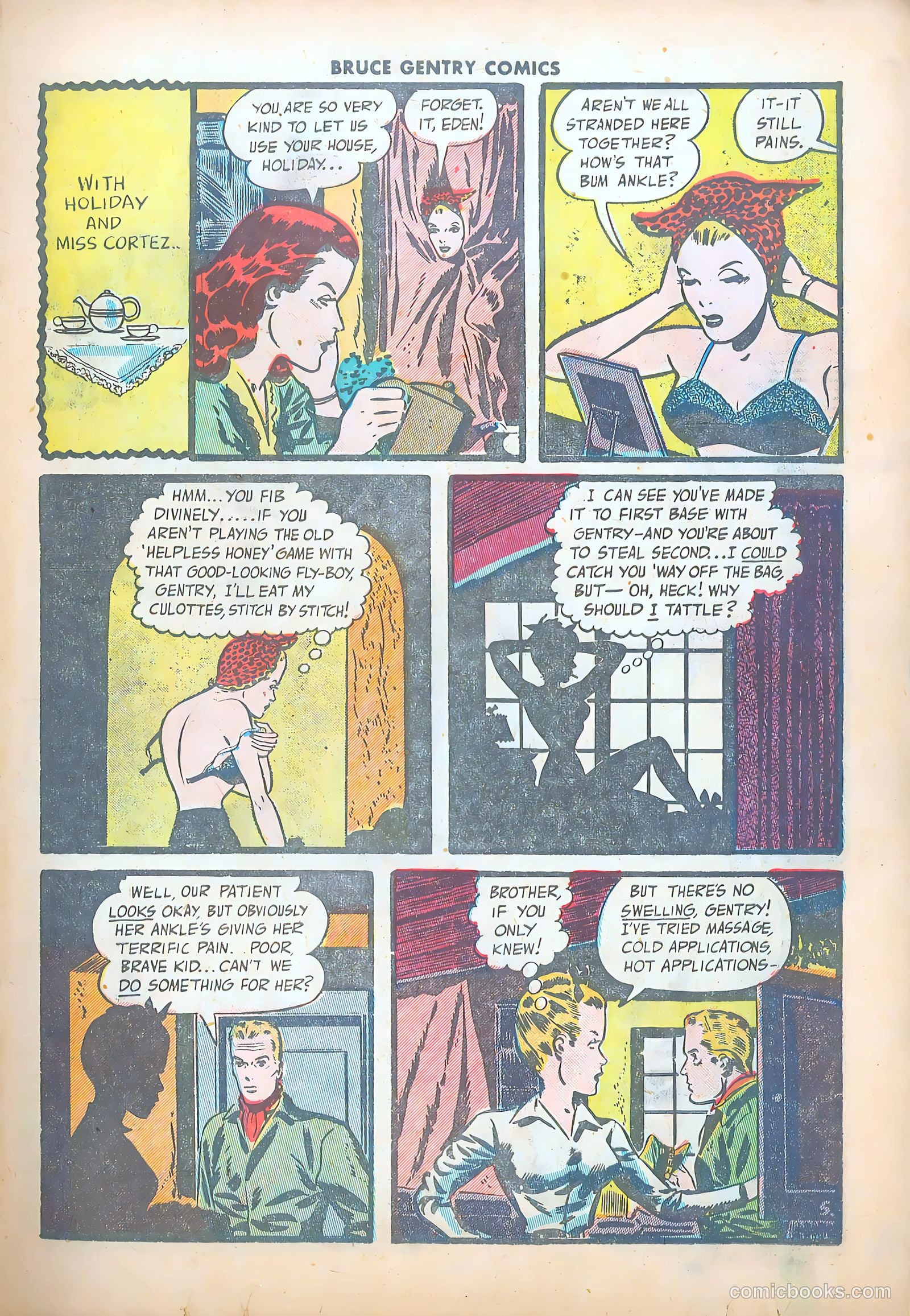 Bruce Gentry Comics #2 (1948) — page 15 of 36
