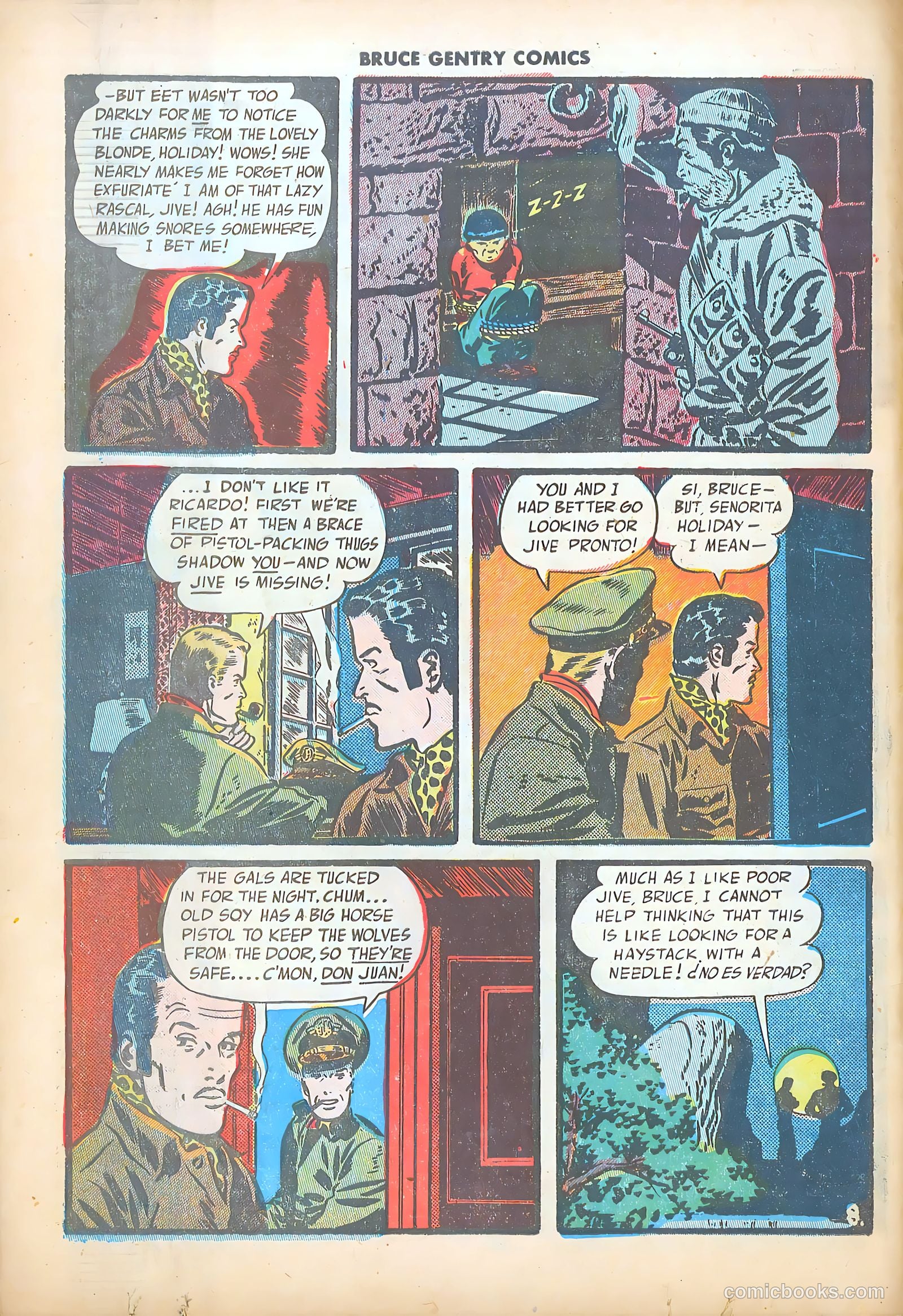 Bruce Gentry Comics #2 (1948) — page 18 of 36