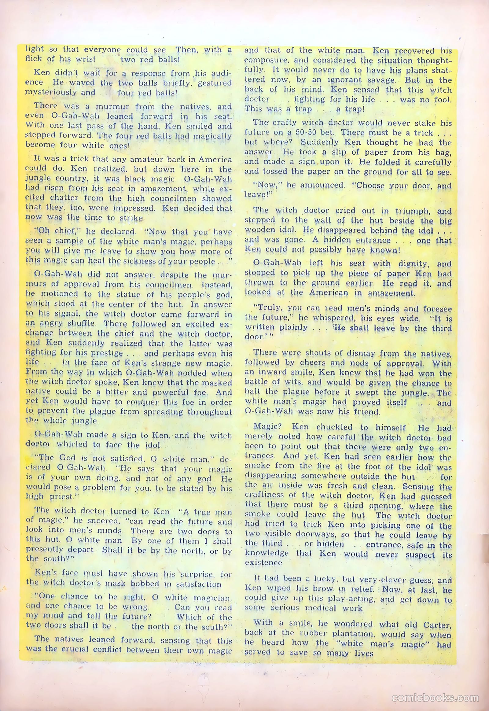 Bruce Gentry Comics #2 (1948) — page 20 of 36