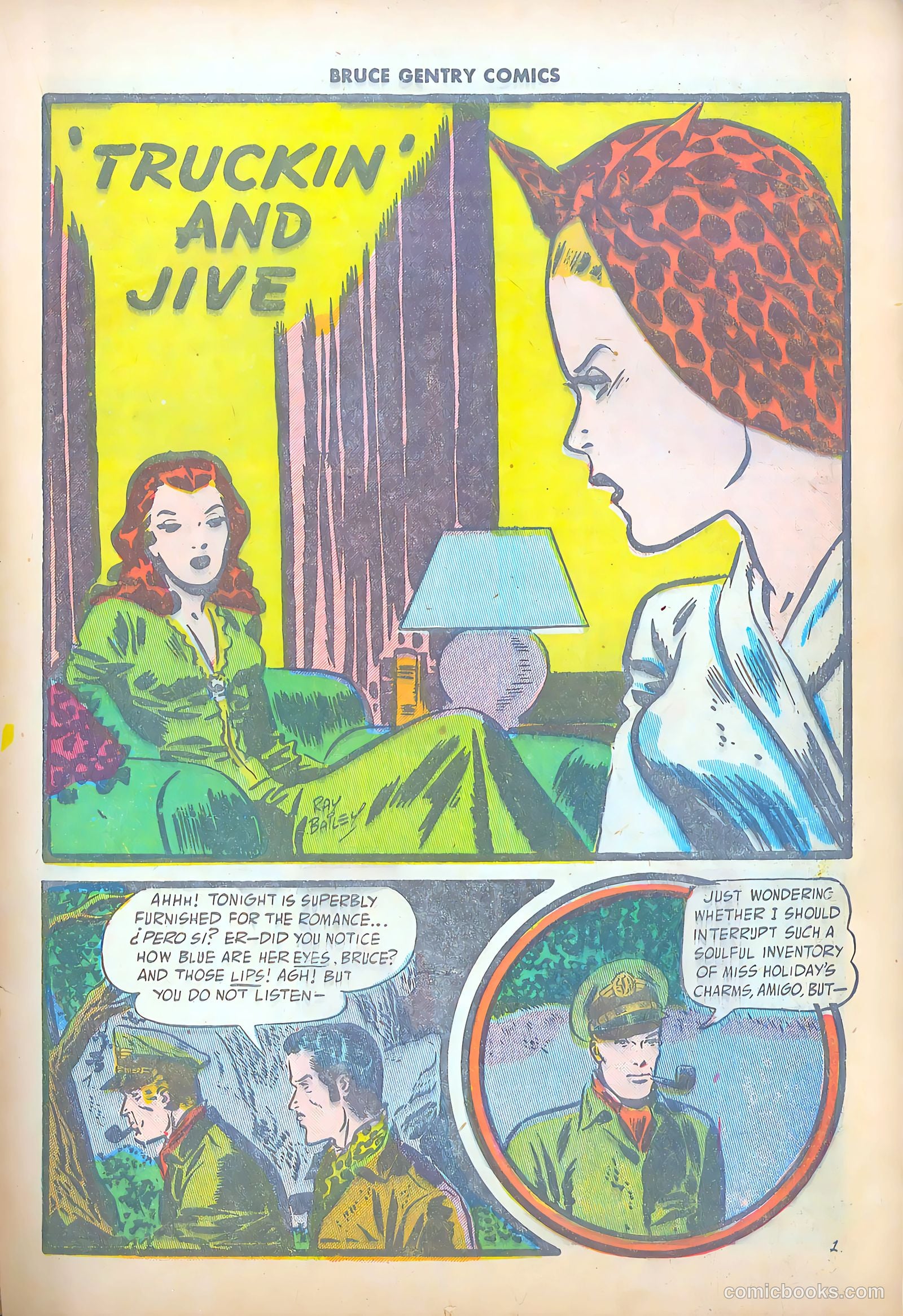 Bruce Gentry Comics #2 (1948) — page 21 of 36