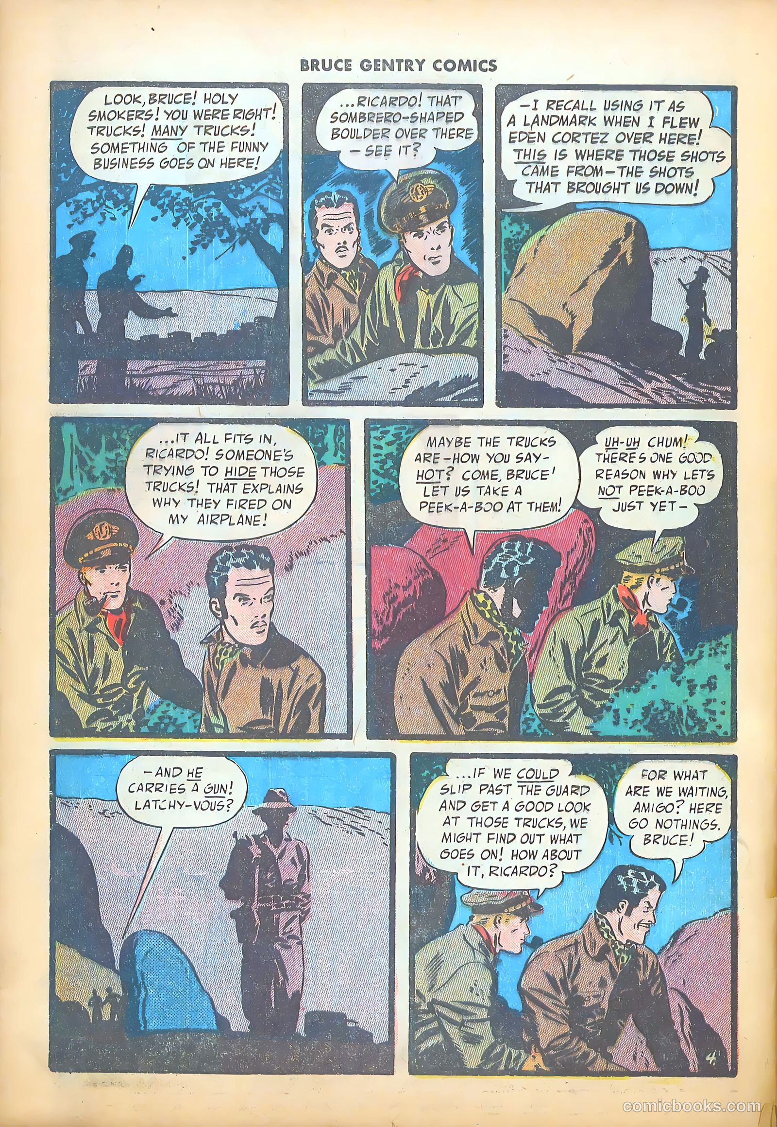 Bruce Gentry Comics #2 (1948) — page 24 of 36