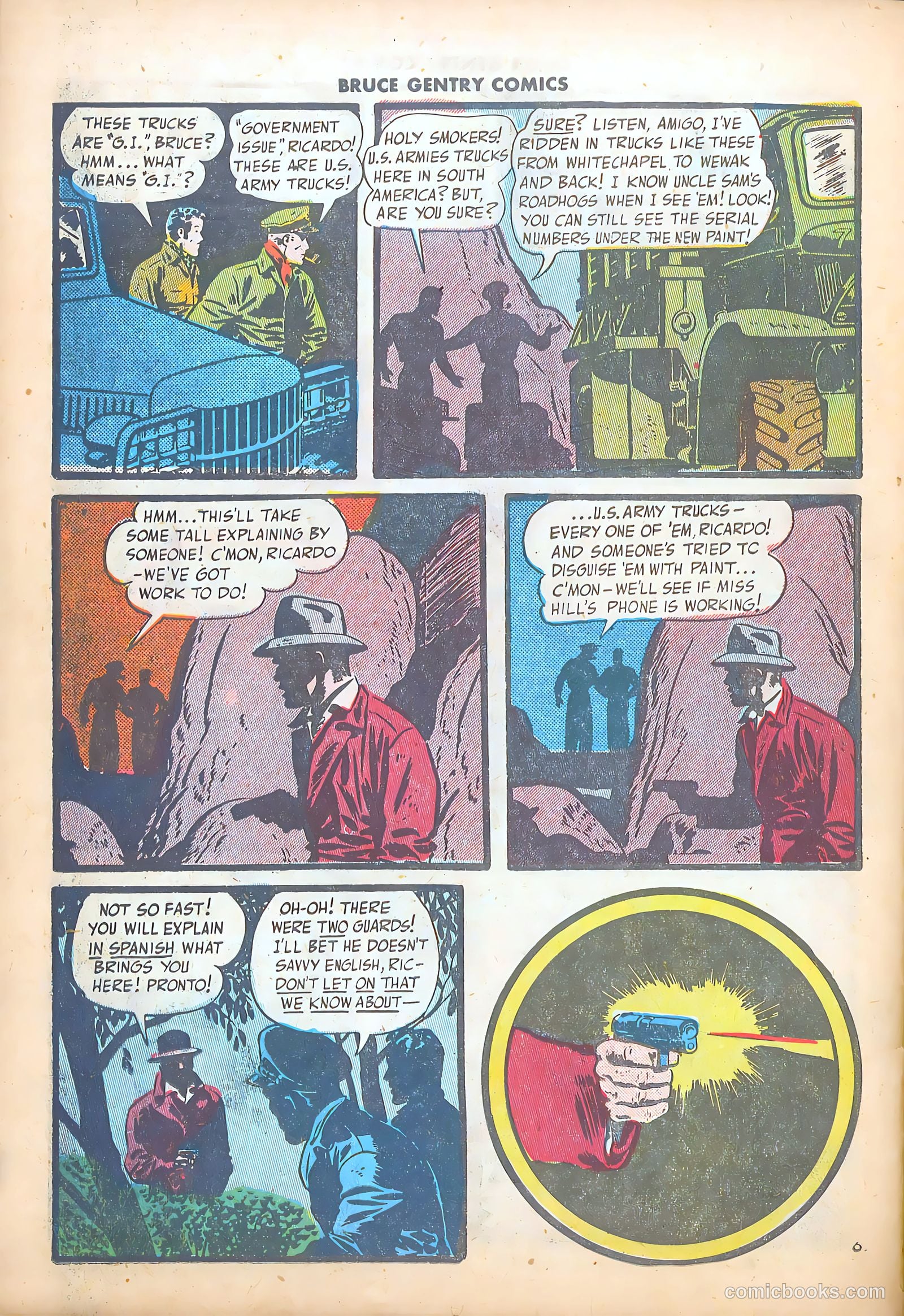 Bruce Gentry Comics #2 (1948) — page 26 of 36