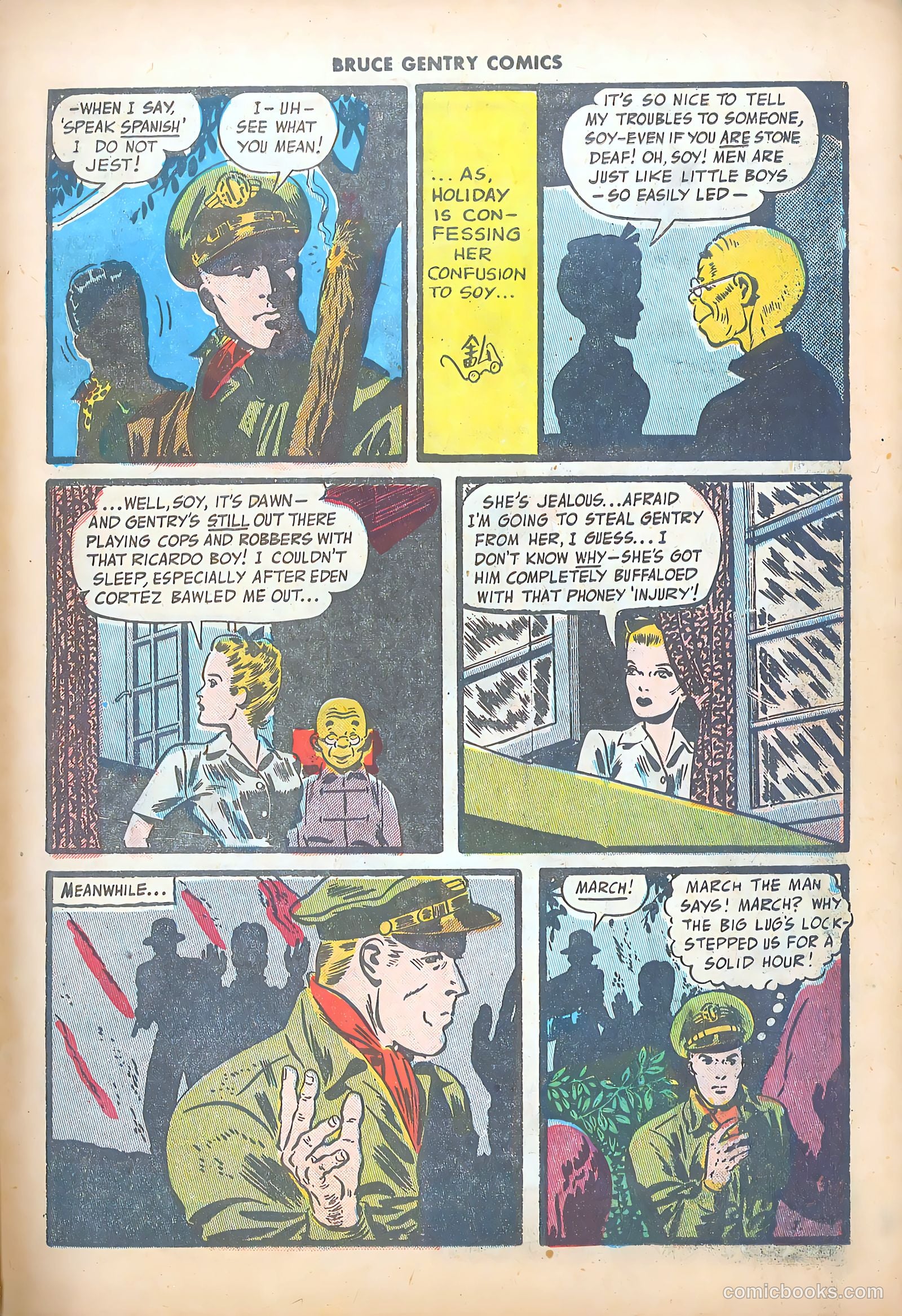 Bruce Gentry Comics #2 (1948) — page 27 of 36