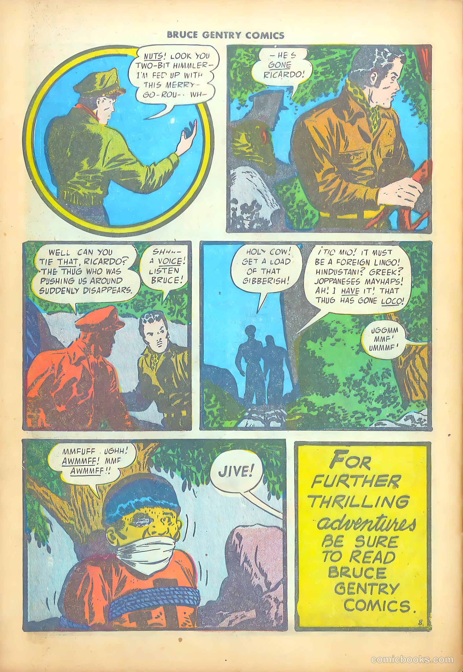 Bruce Gentry Comics #2 (1948) — page 28 of 36