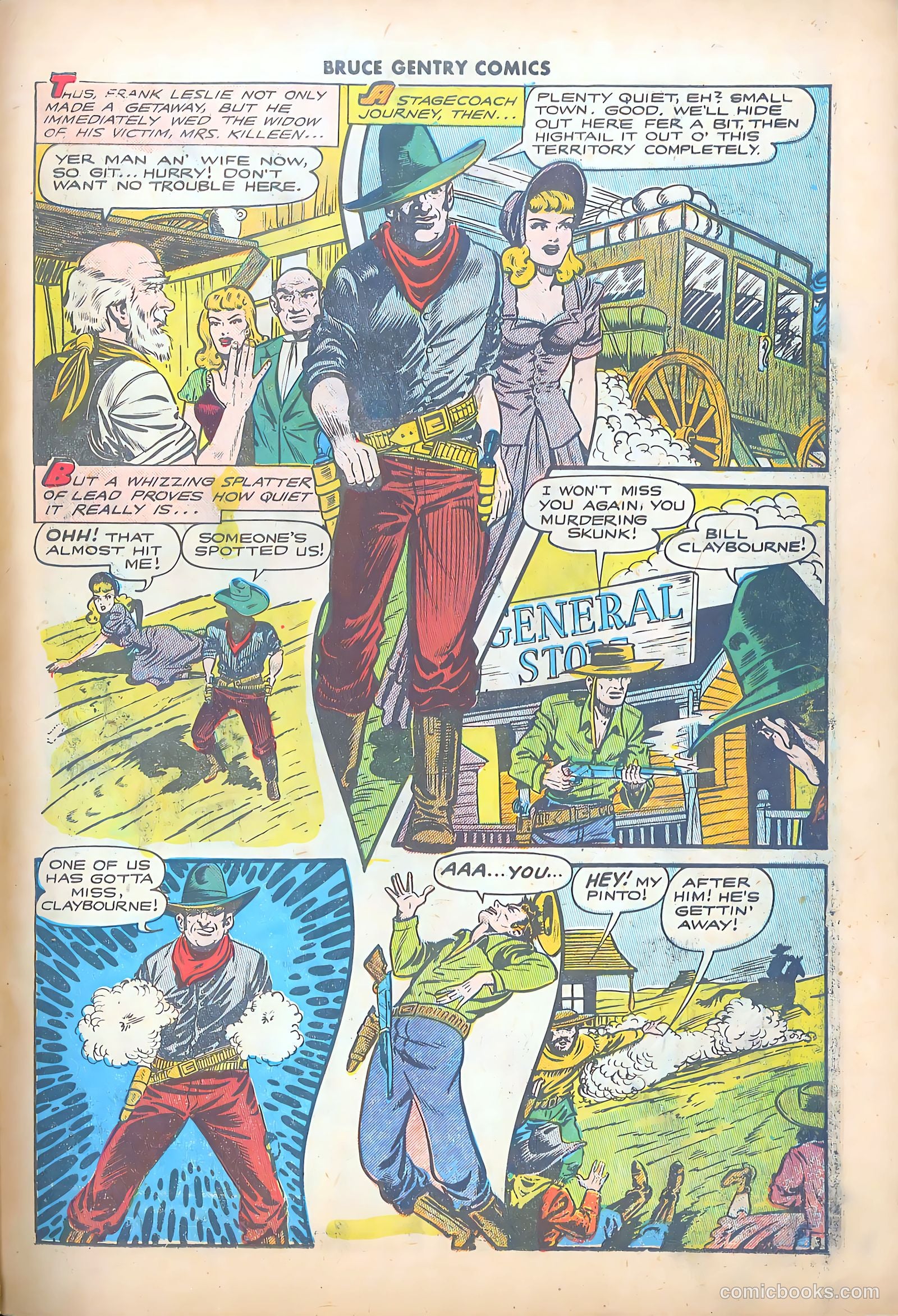 Bruce Gentry Comics #2 (1948) — page 31 of 36