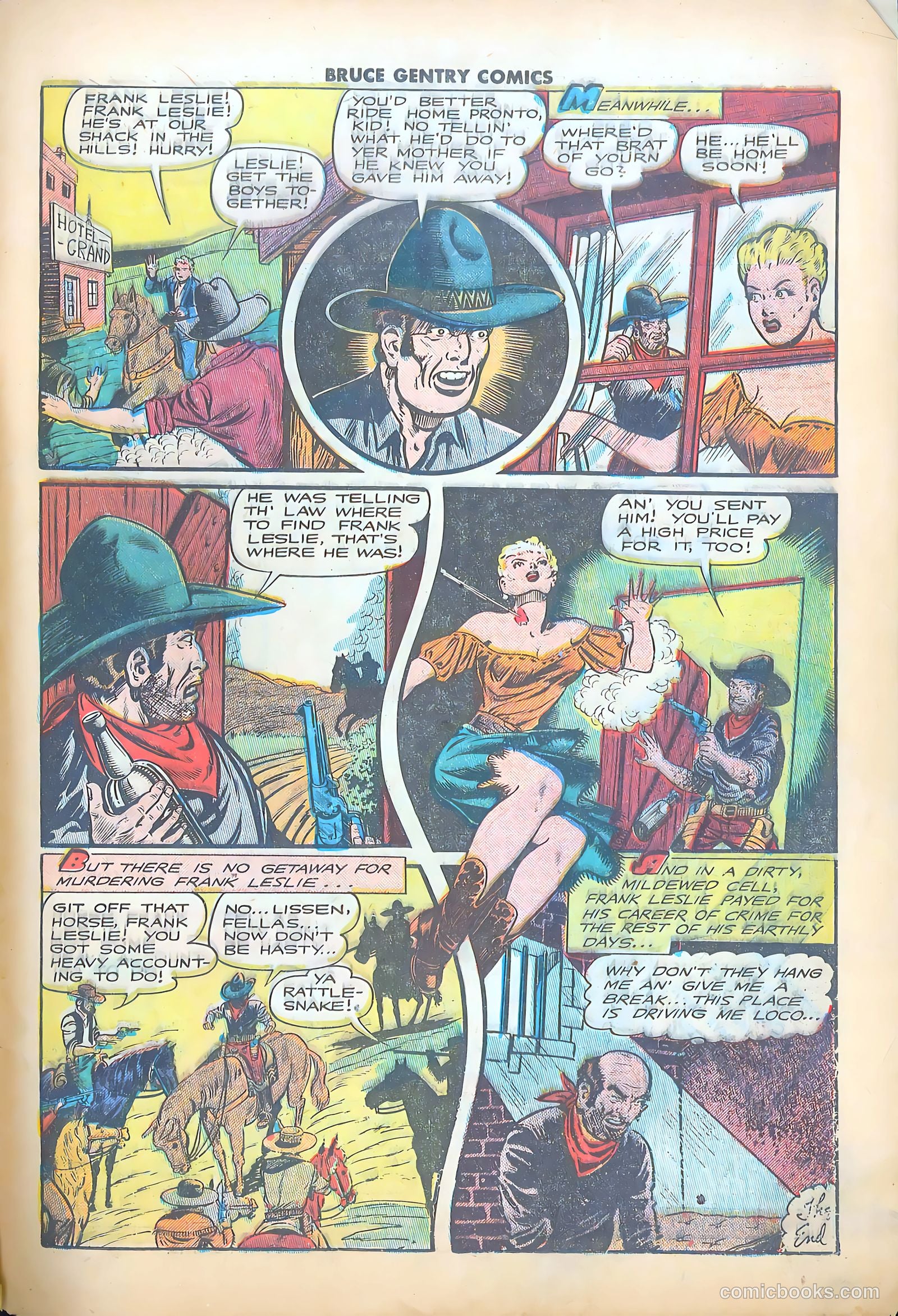 Bruce Gentry Comics #2 (1948) — page 33 of 36