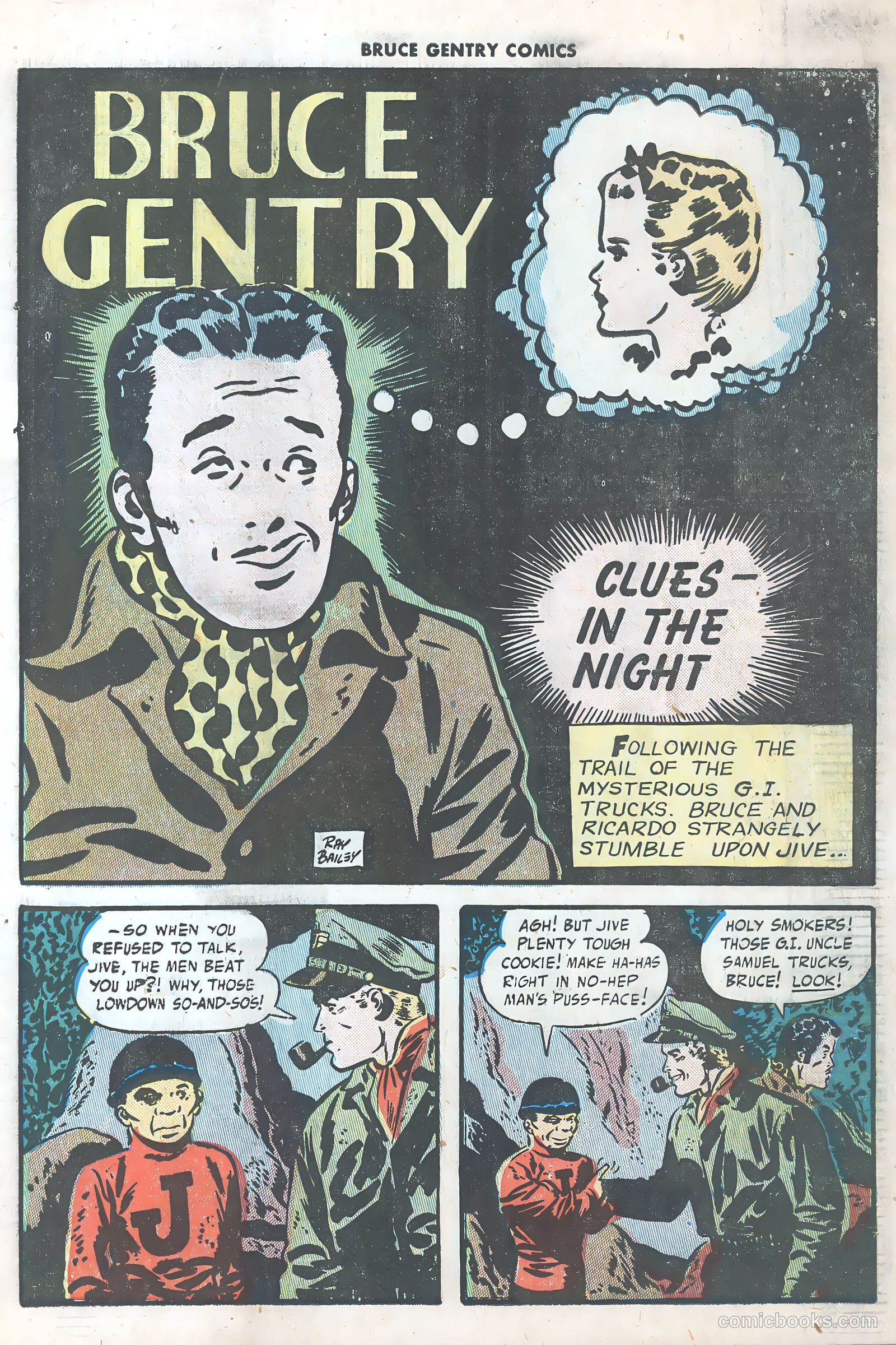 Bruce Gentry Comics #3 (1949) — page 3 of 36