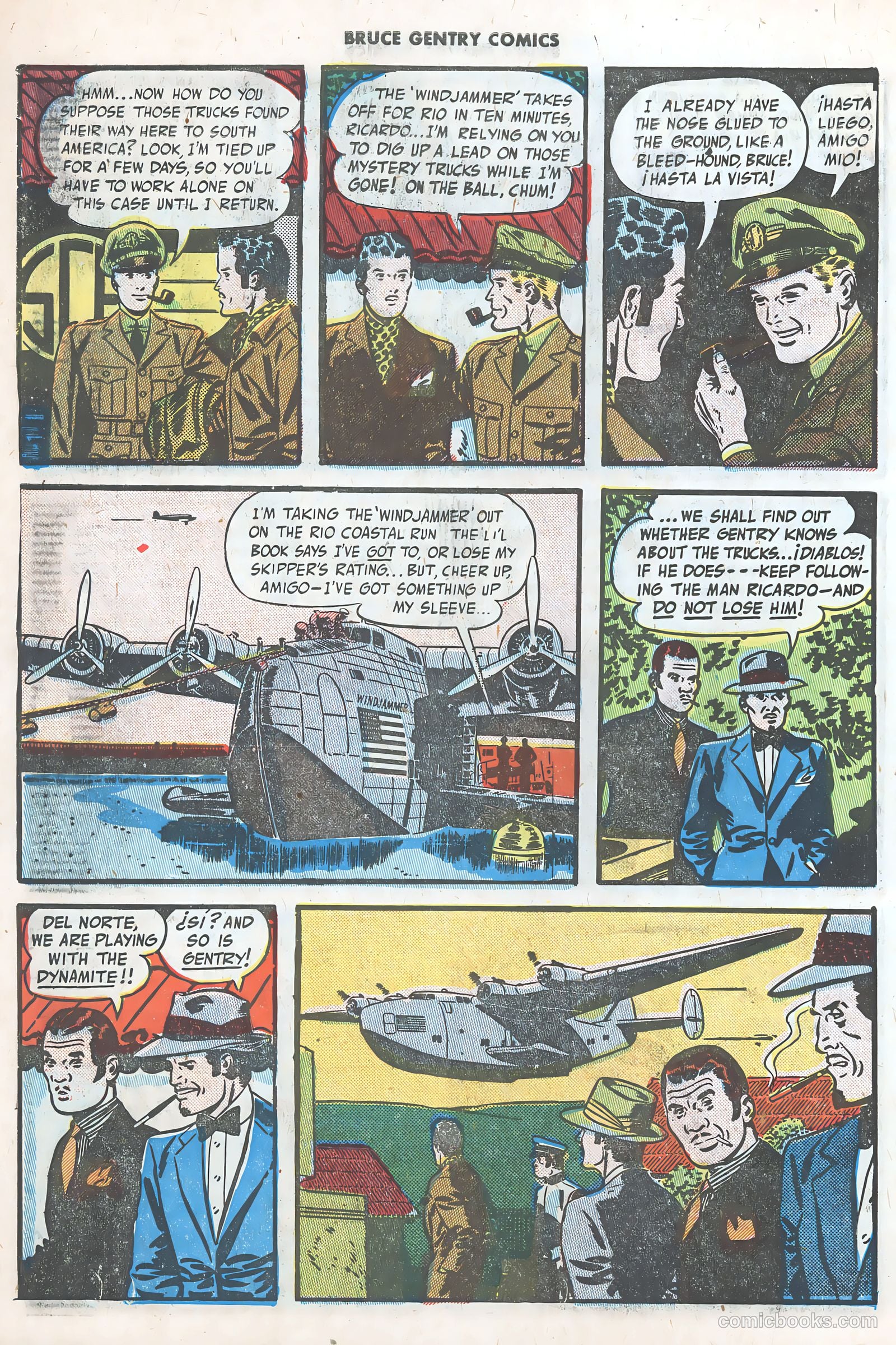 Bruce Gentry Comics #3 (1949) — page 6 of 36