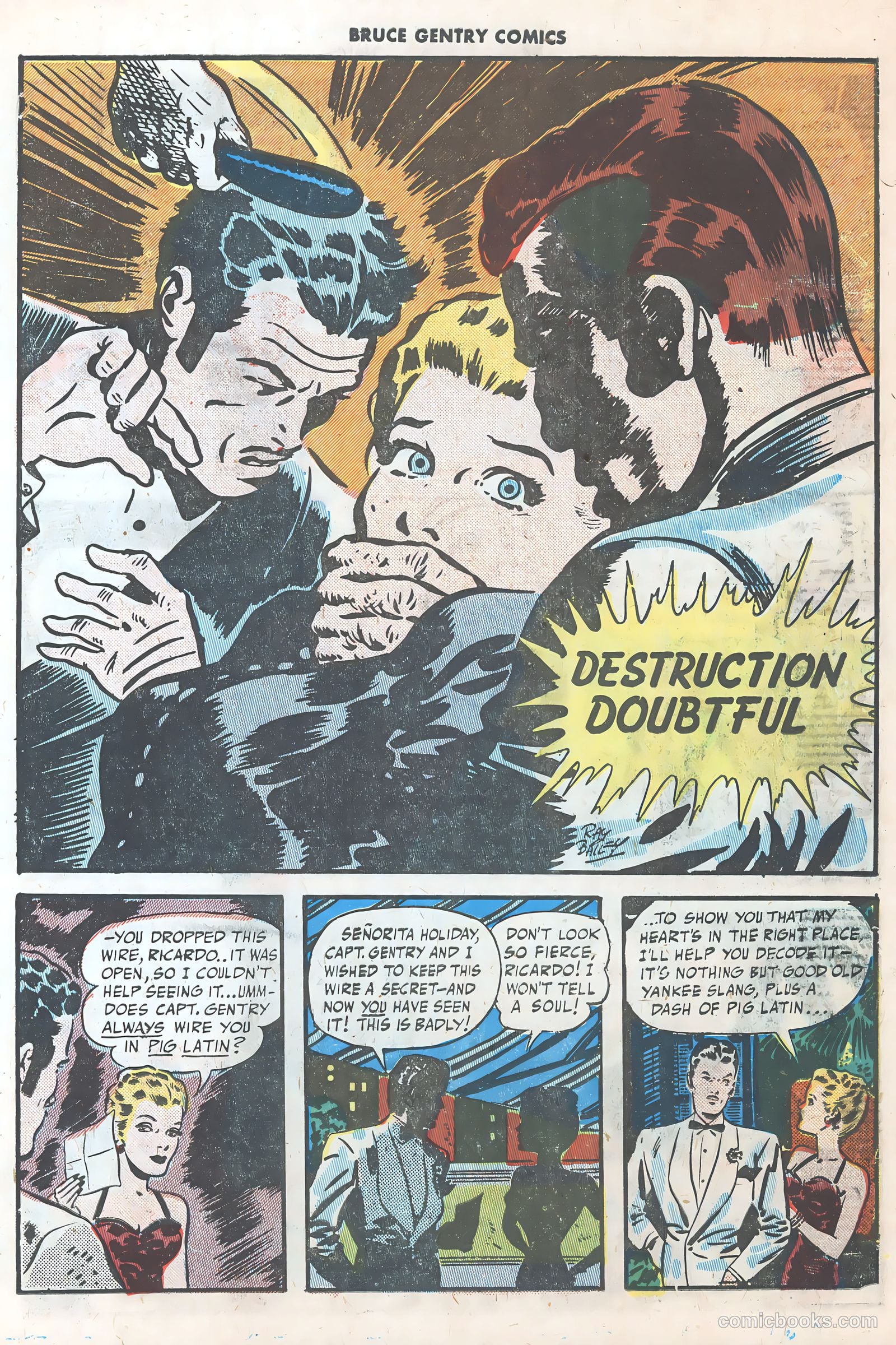 Bruce Gentry Comics #3 (1949) — page 11 of 36