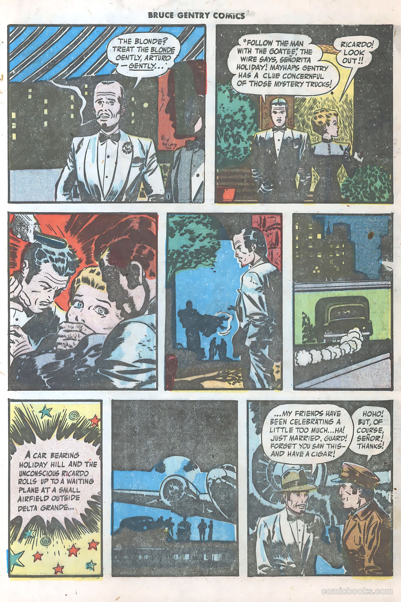 Bruce Gentry Comics #3 (1949) — page 13 of 36