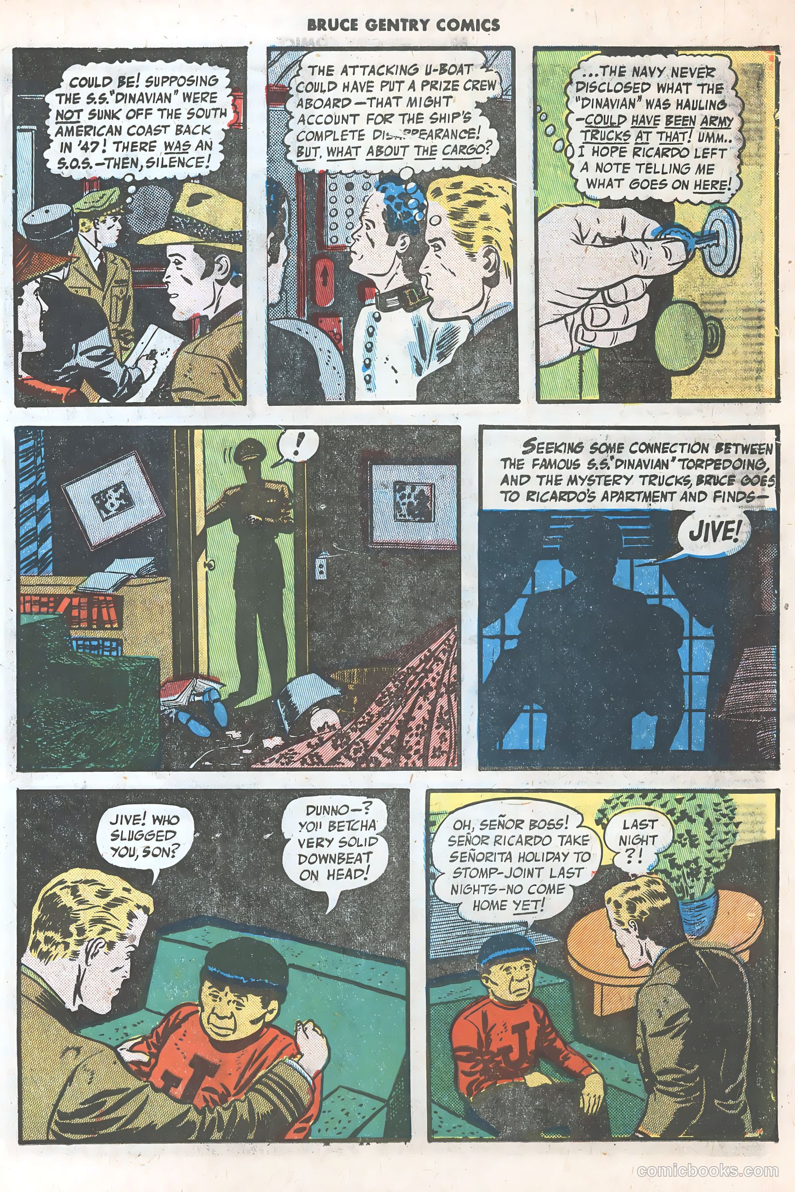 Bruce Gentry Comics #3 (1949) — page 15 of 36