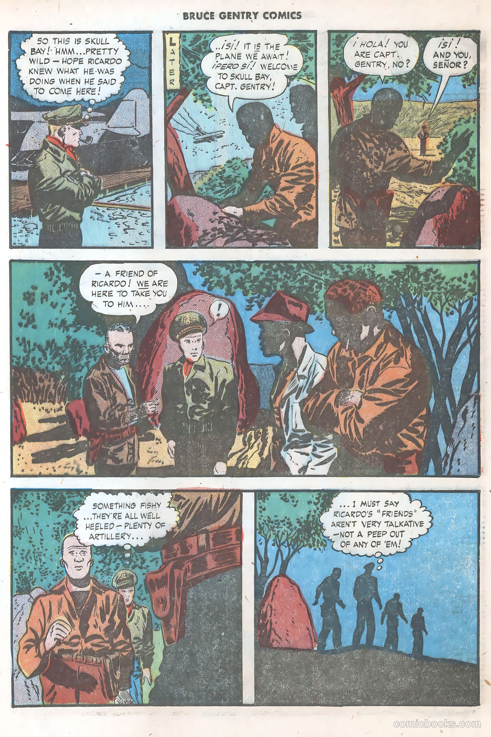 Bruce Gentry Comics #3 (1949) — page 17 of 36