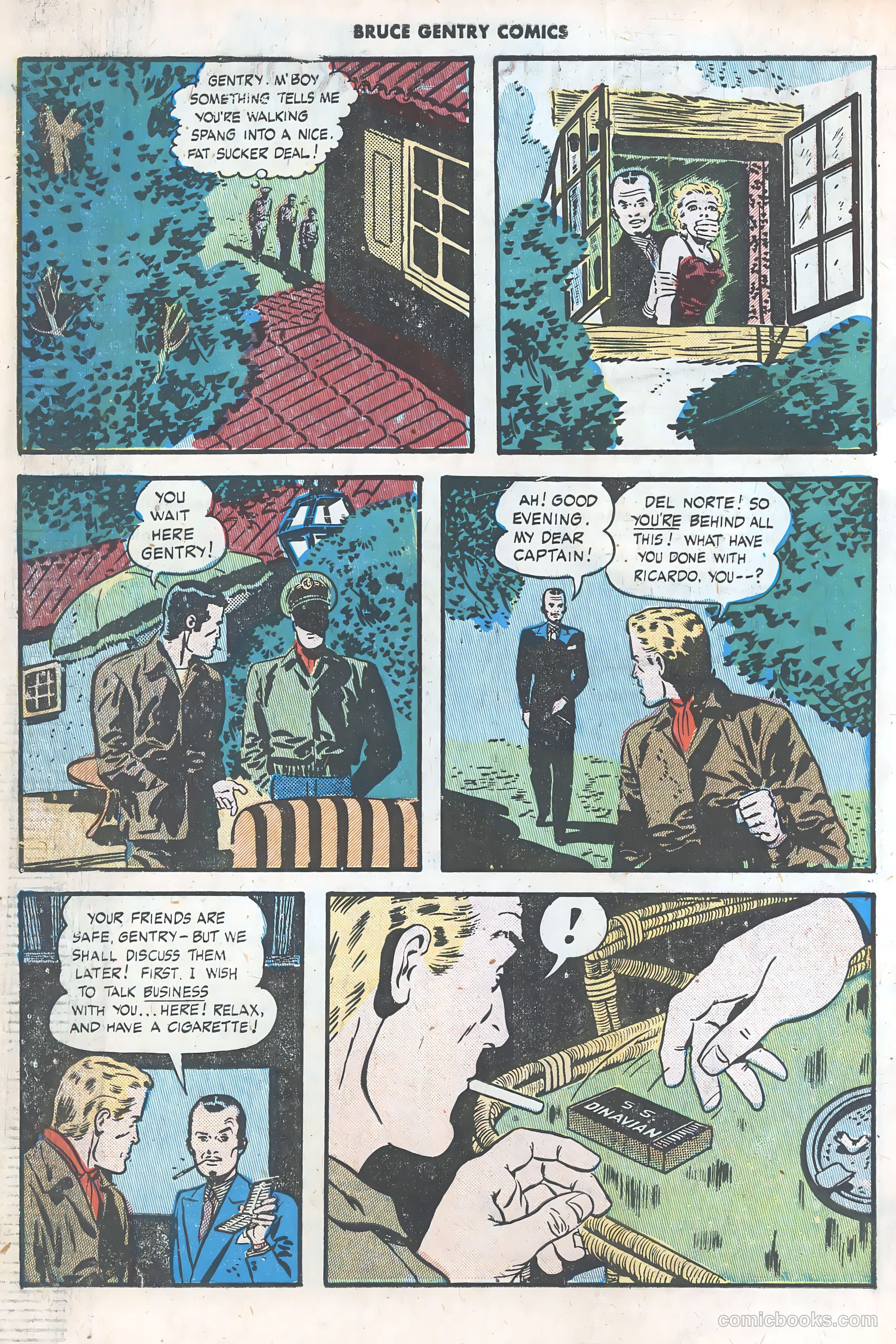 Bruce Gentry Comics #3 (1949) — page 18 of 36