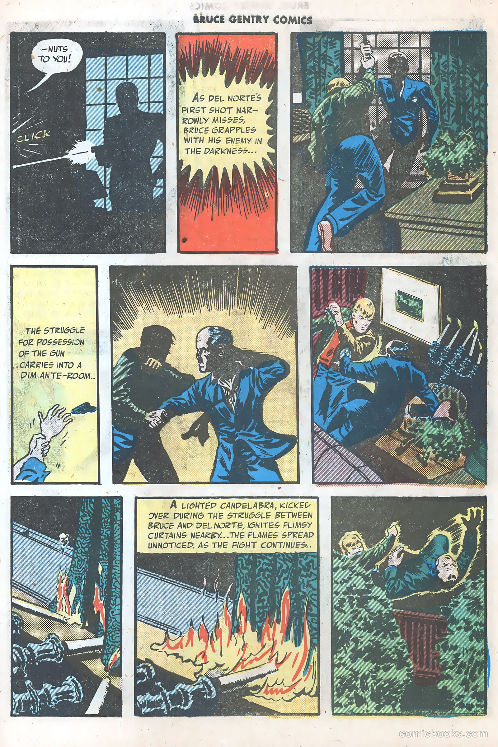 Bruce Gentry Comics #3 (1949) — page 23 of 36