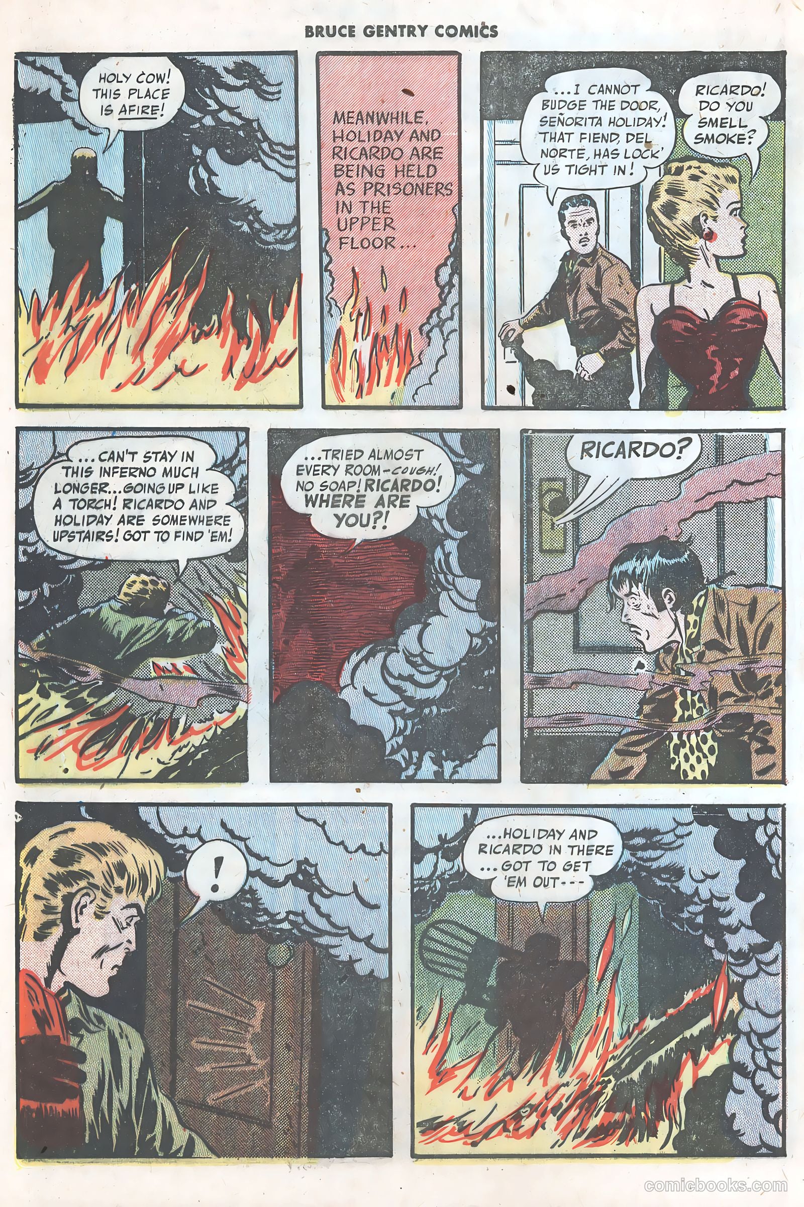 Bruce Gentry Comics #3 (1949) — page 24 of 36