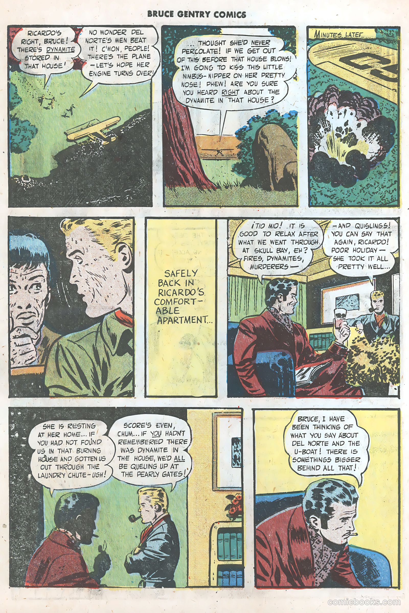 Bruce Gentry Comics #3 (1949) — page 26 of 36