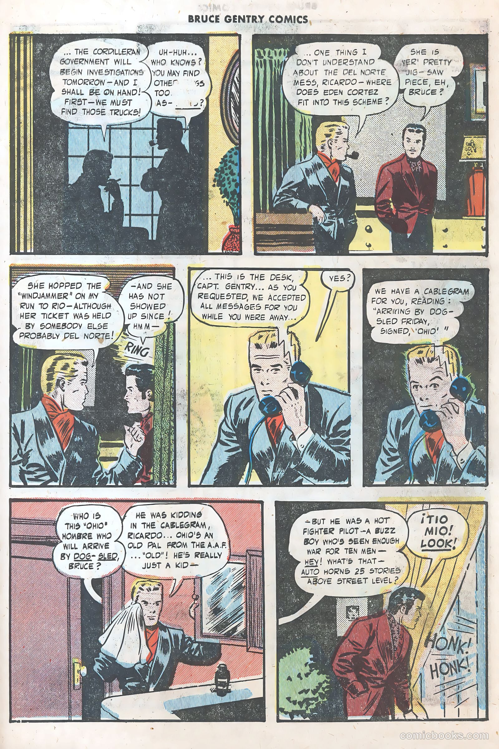 Bruce Gentry Comics #3 (1949) — page 27 of 36
