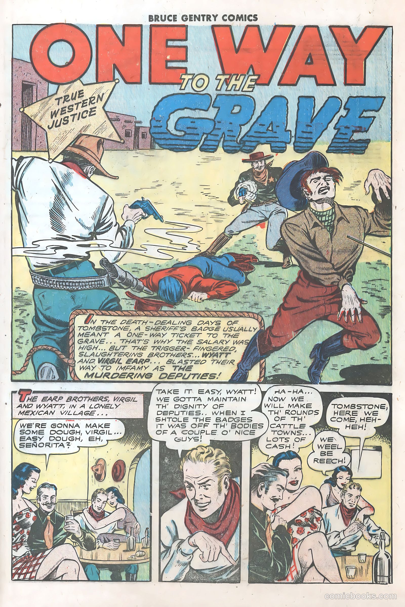 Bruce Gentry Comics #3 (1949) — page 29 of 36