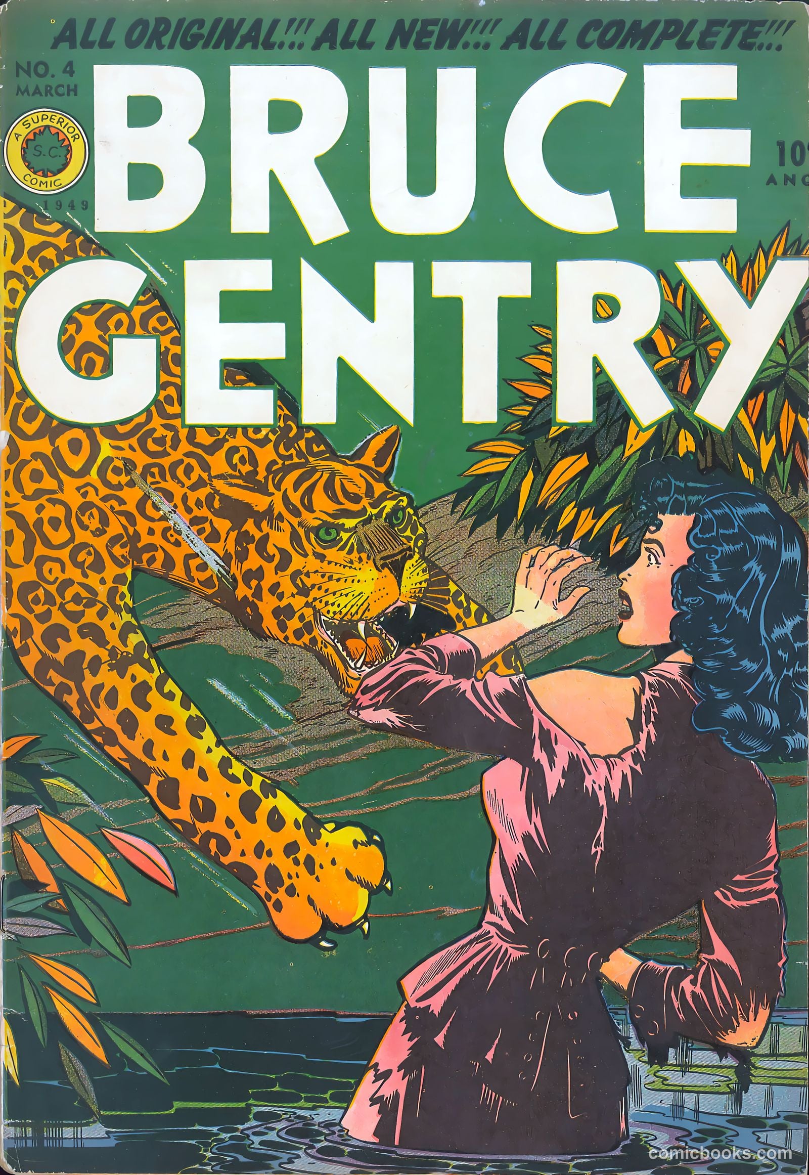 Bruce Gentry Comics #4