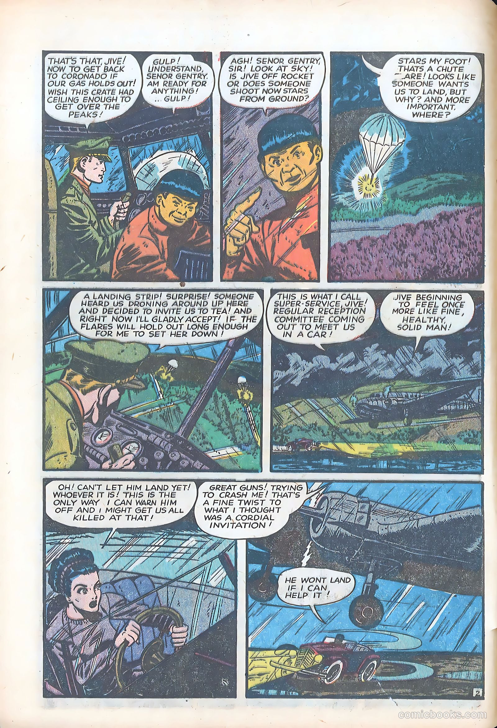 Bruce Gentry Comics #4 (1949) — page 4 of 36