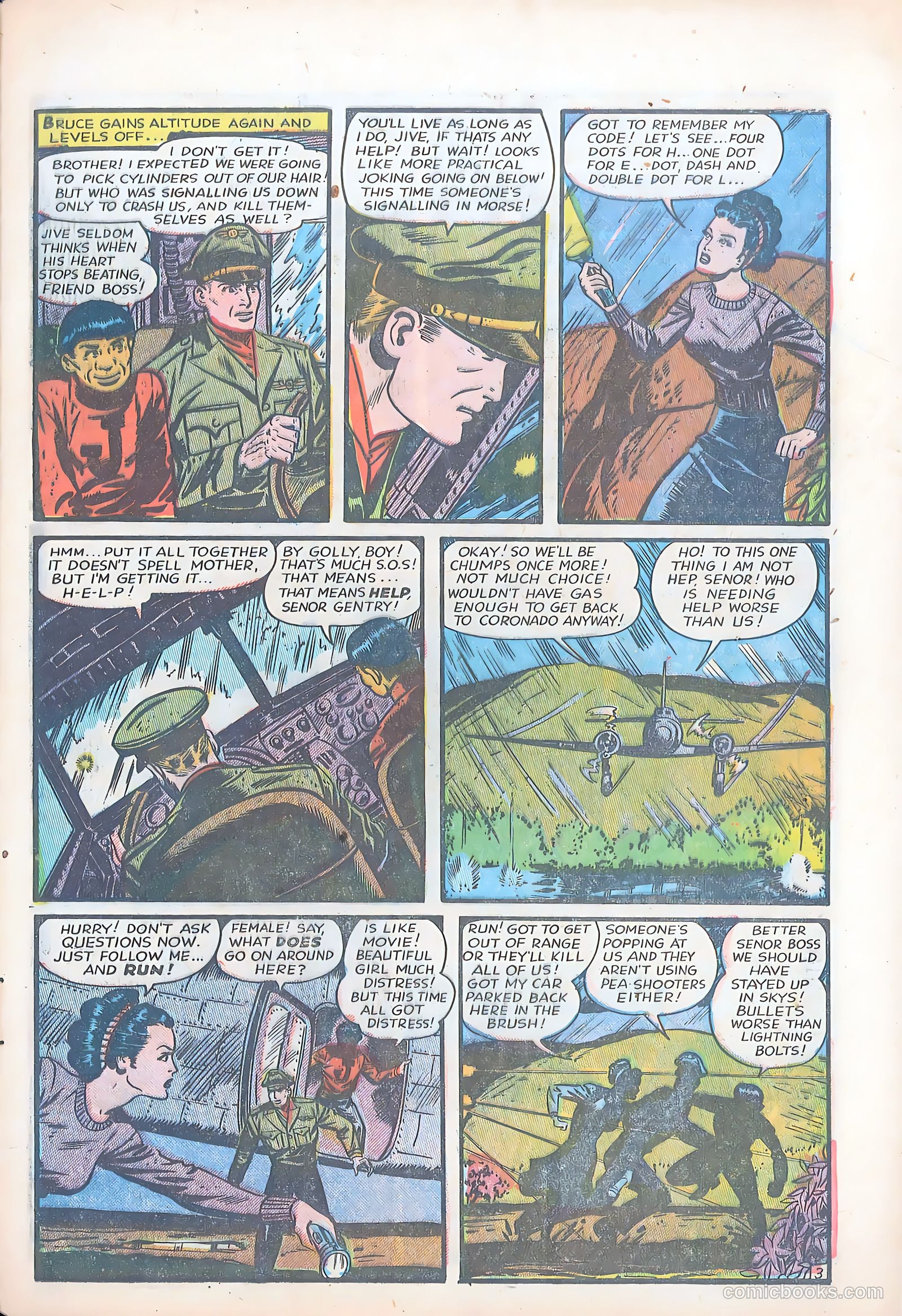 Bruce Gentry Comics #4 (1949) — page 5 of 36