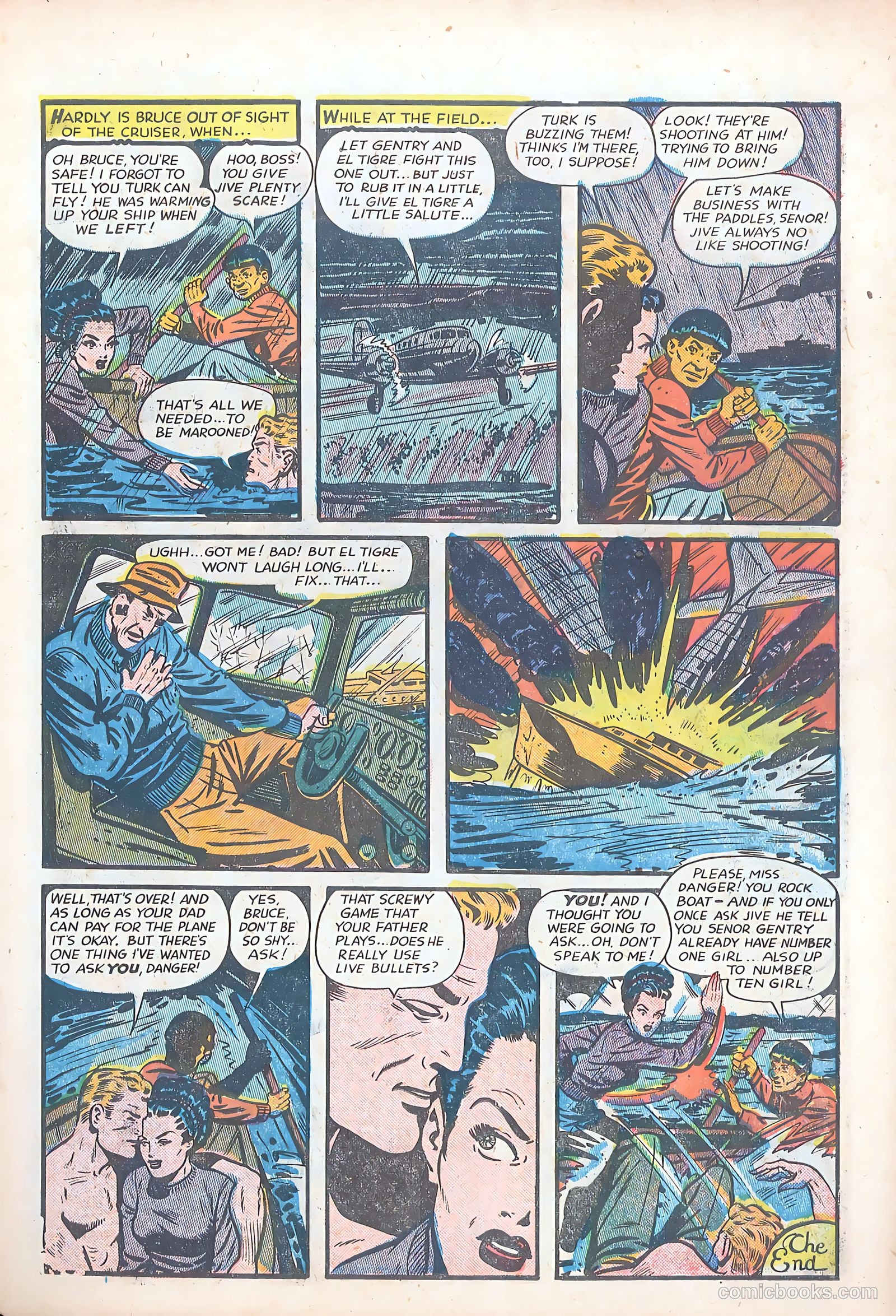 Bruce Gentry Comics #4 (1949) — page 11 of 36