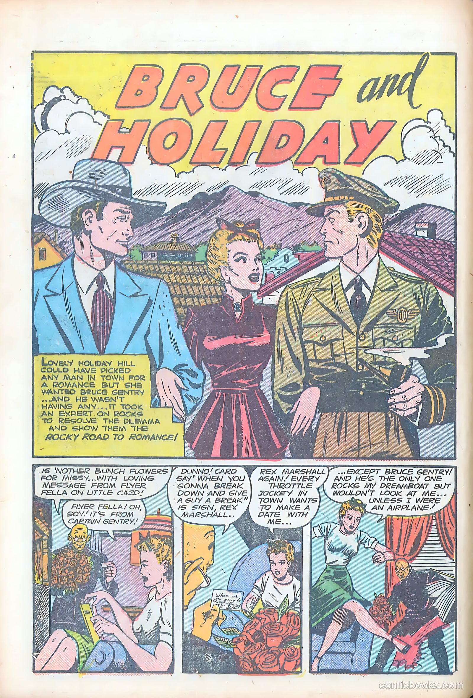 Bruce Gentry Comics #4 (1949) — page 12 of 36