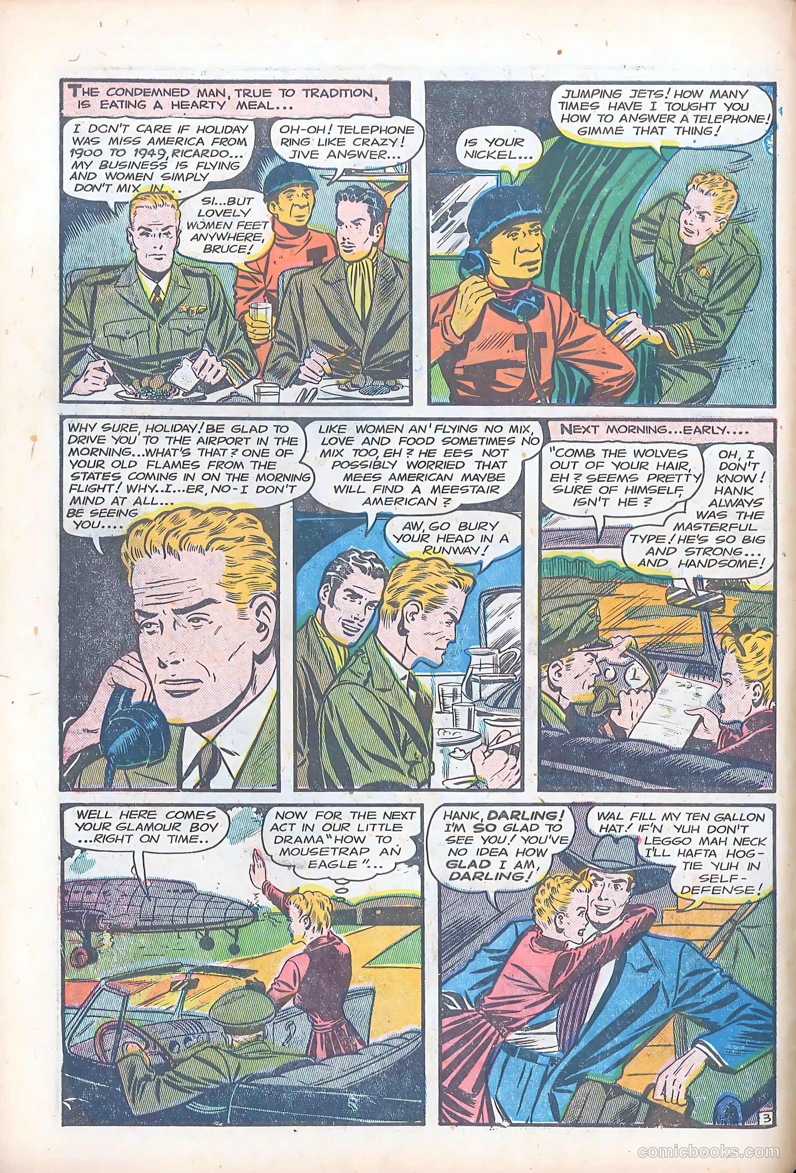 Bruce Gentry Comics #4 (1949) — page 14 of 36
