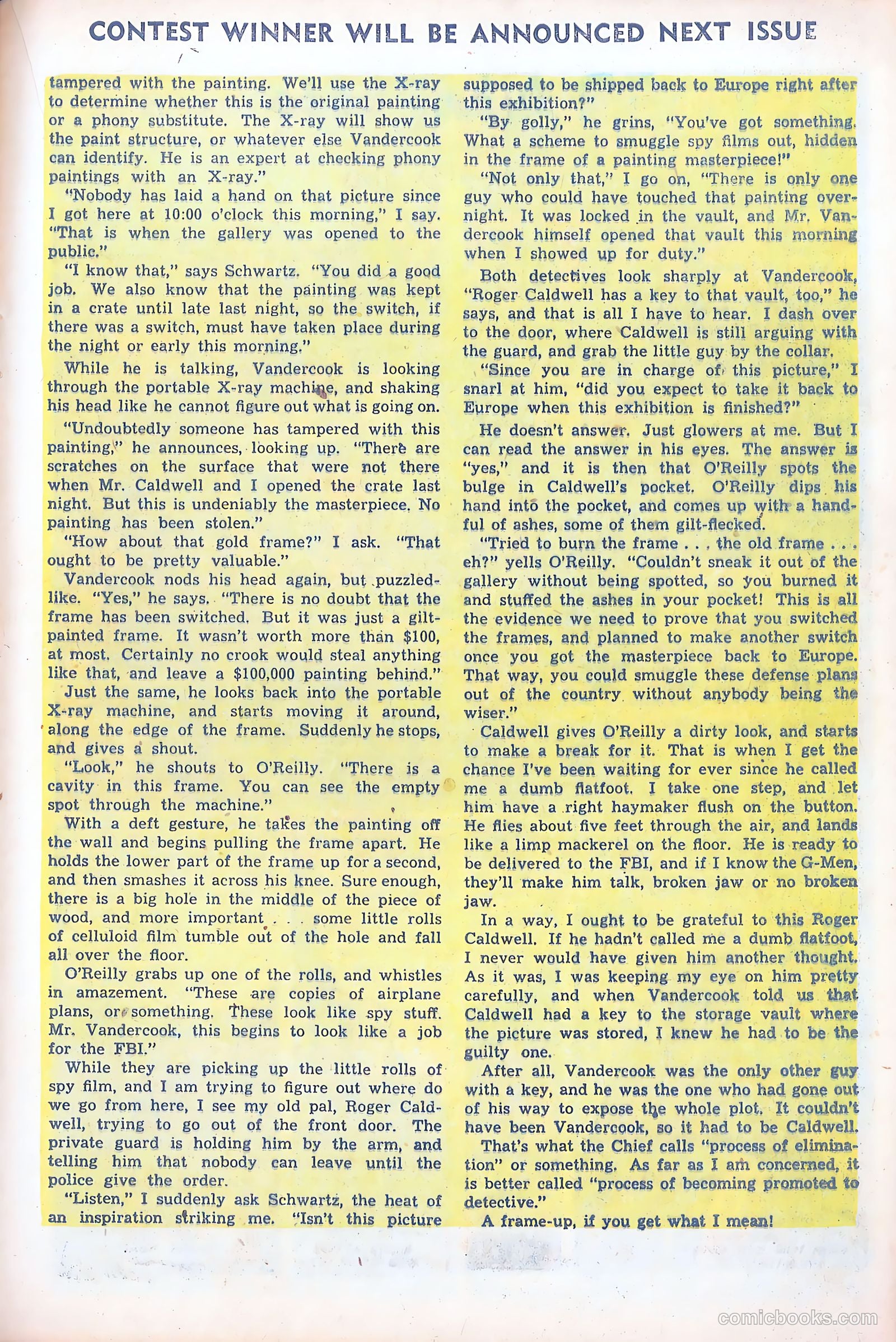 Bruce Gentry Comics #4 (1949) — page 21 of 36
