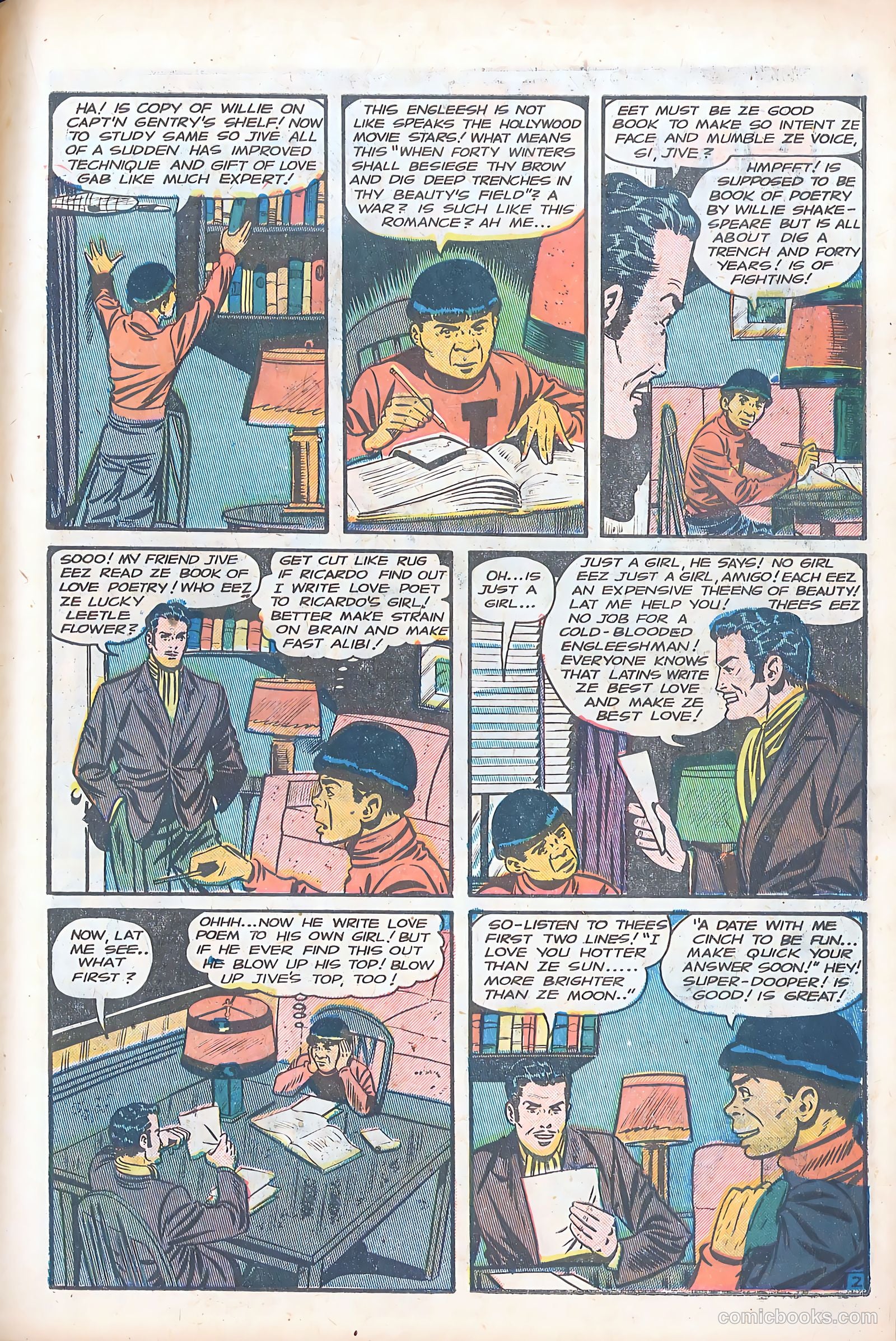 Bruce Gentry Comics #4 (1949) — page 23 of 36