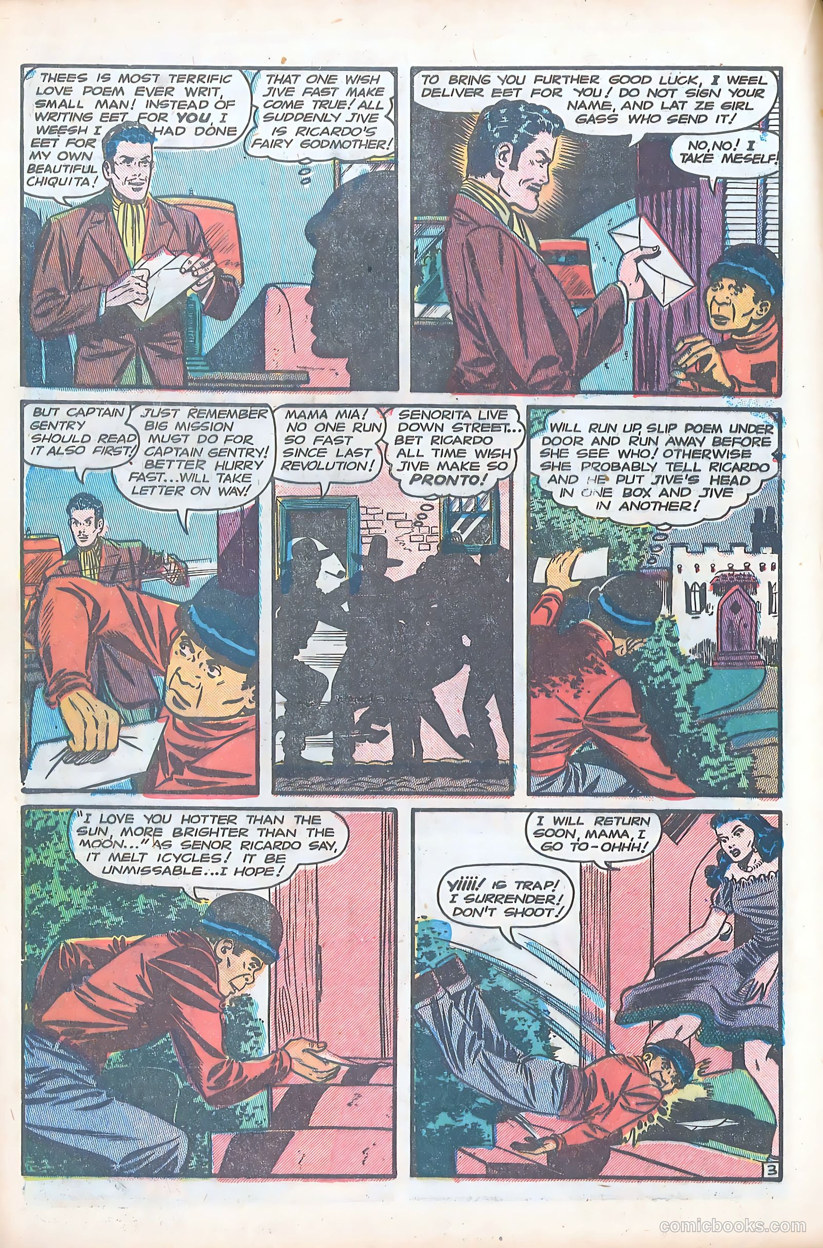 Bruce Gentry Comics #4 (1949) — page 24 of 36