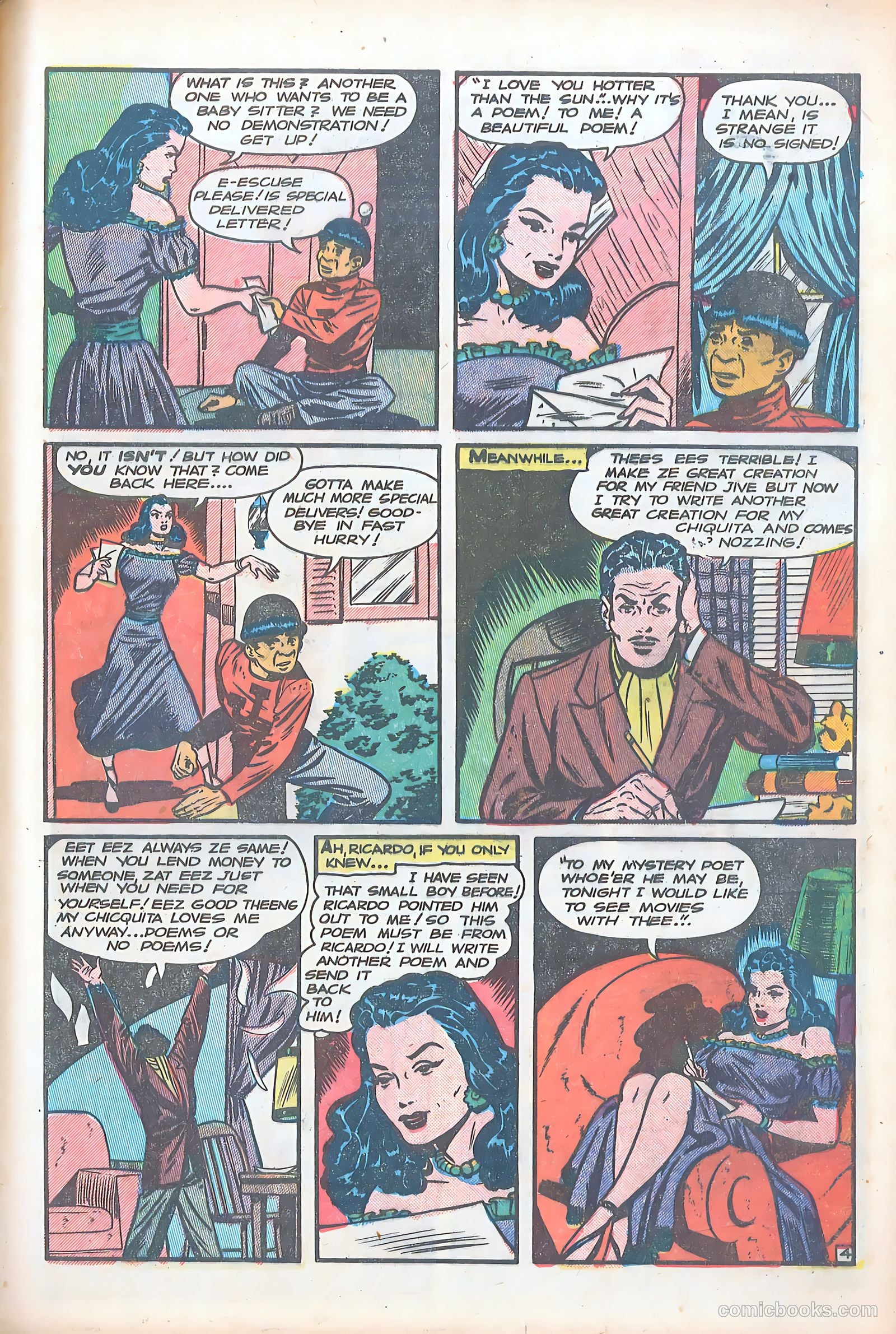 Bruce Gentry Comics #4 (1949) — page 25 of 36