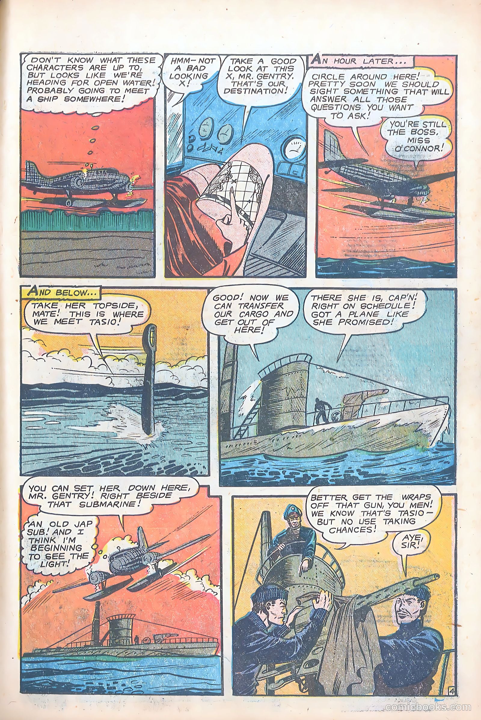 Bruce Gentry Comics #4 (1949) — page 31 of 36