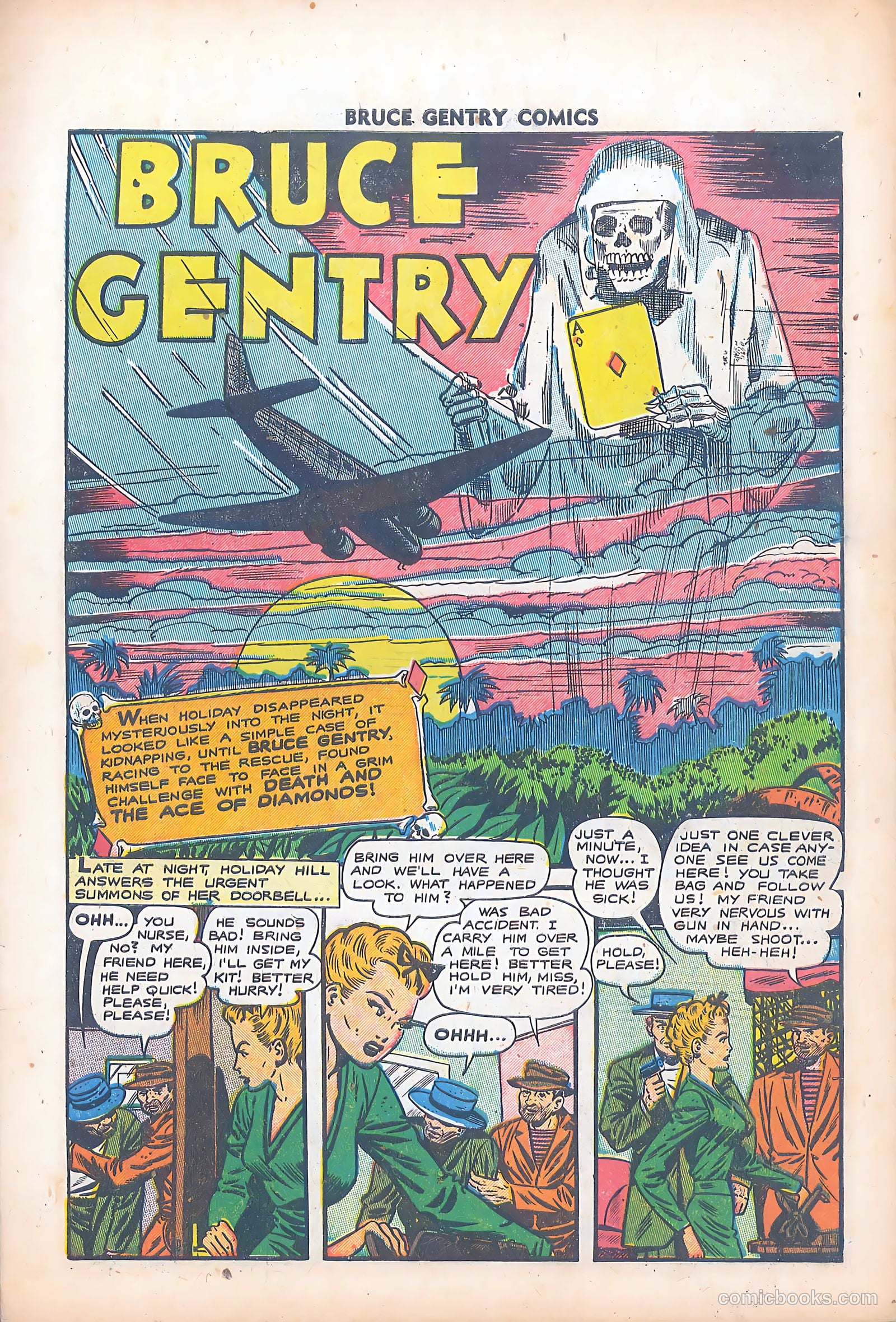 Bruce Gentry Comics #5 (1949) — page 3 of 36