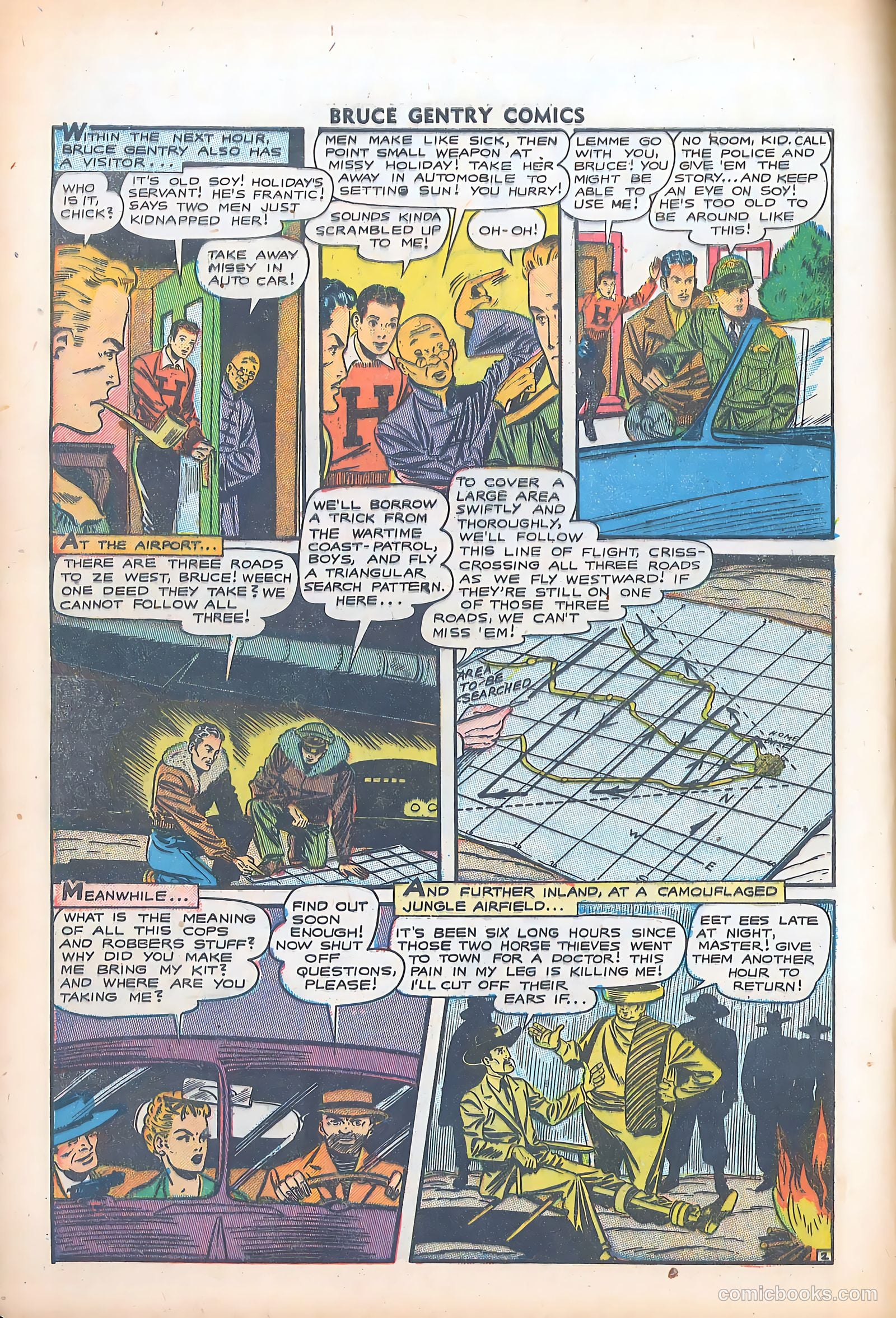 Bruce Gentry Comics #5 (1949) — page 4 of 36