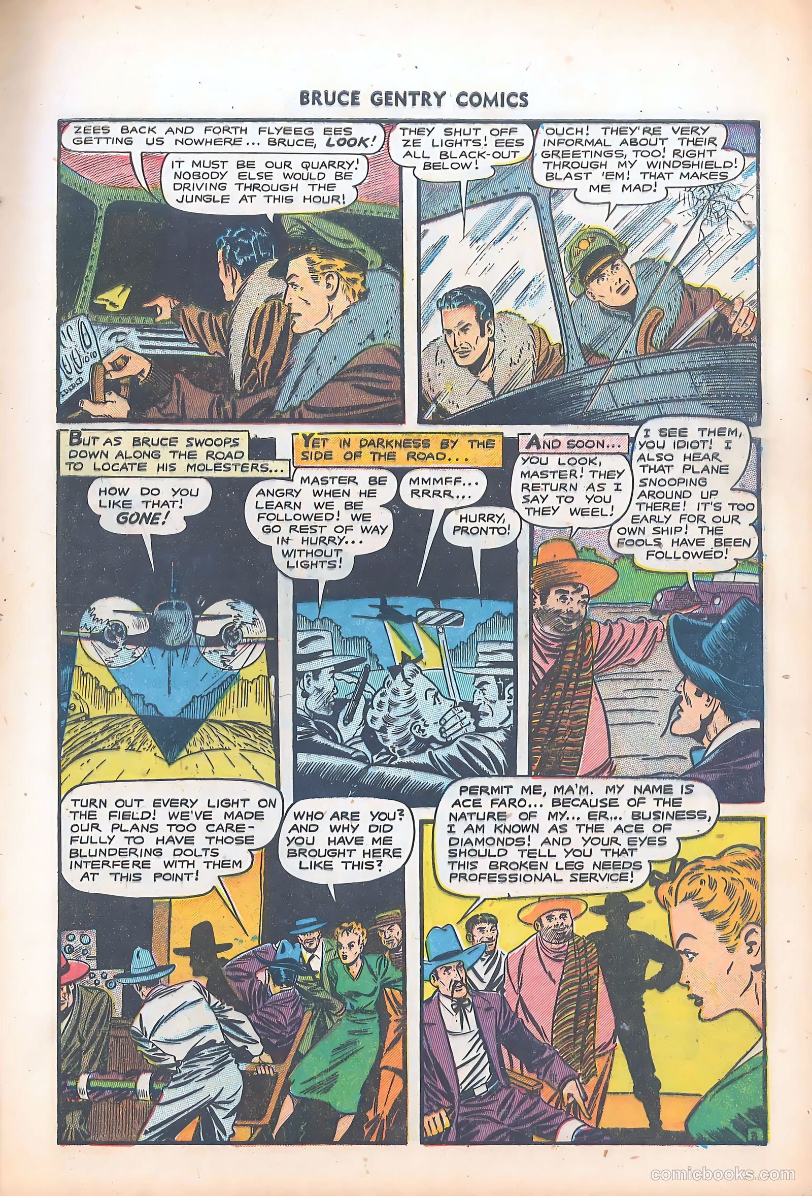 Bruce Gentry Comics #5 (1949) — page 5 of 36