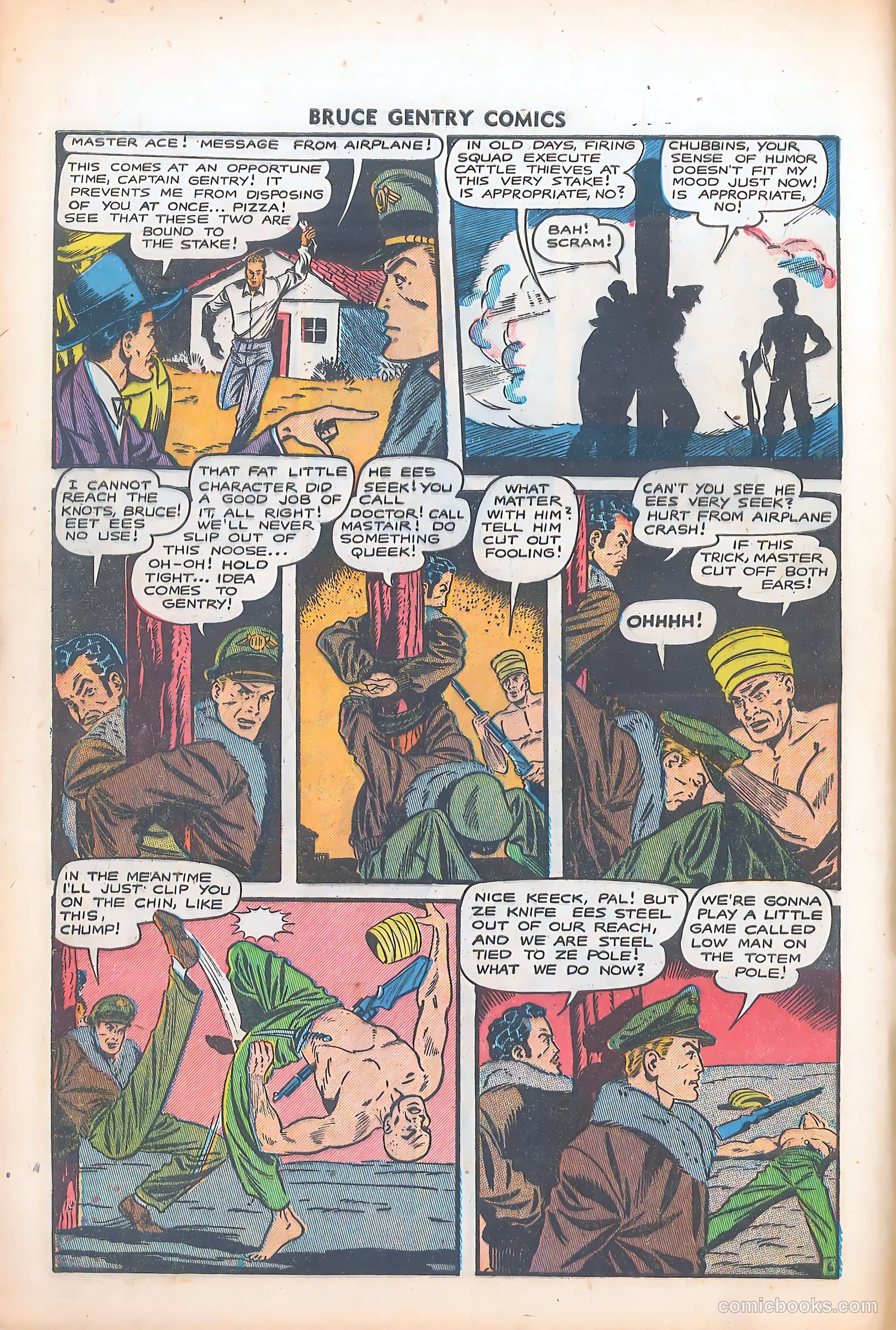 Bruce Gentry Comics #5 (1949) — page 8 of 36
