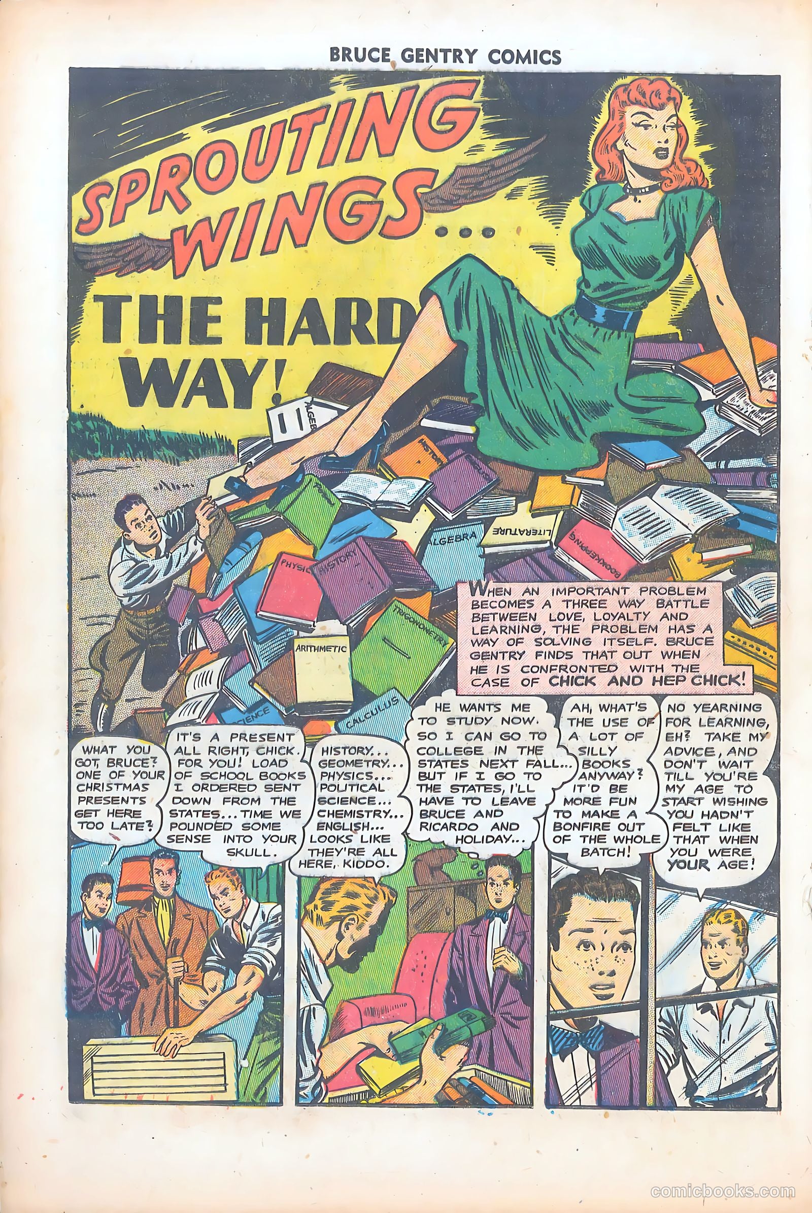 Bruce Gentry Comics #5 (1949) — page 20 of 36