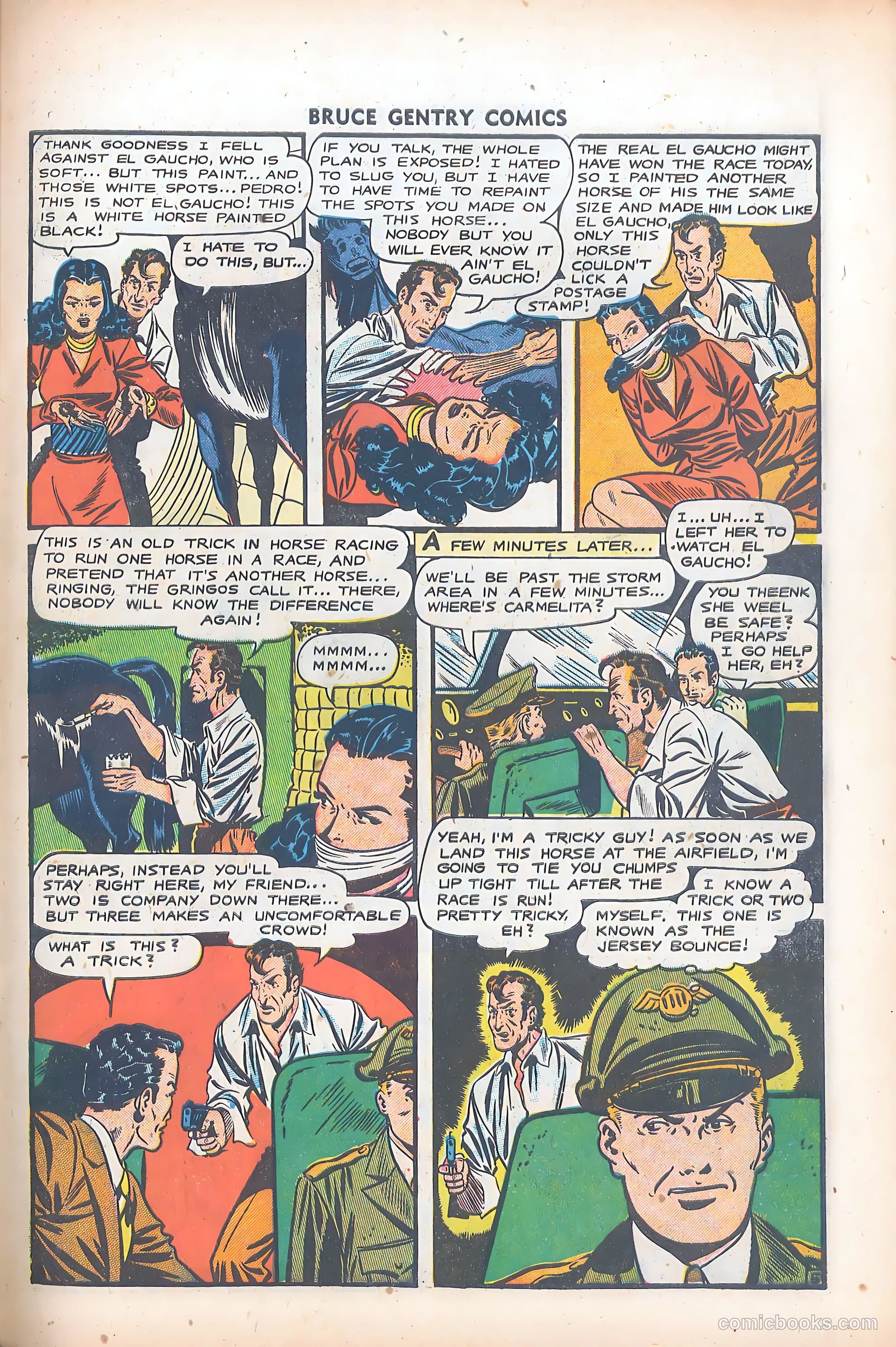 Bruce Gentry Comics #5 (1949) — page 31 of 36