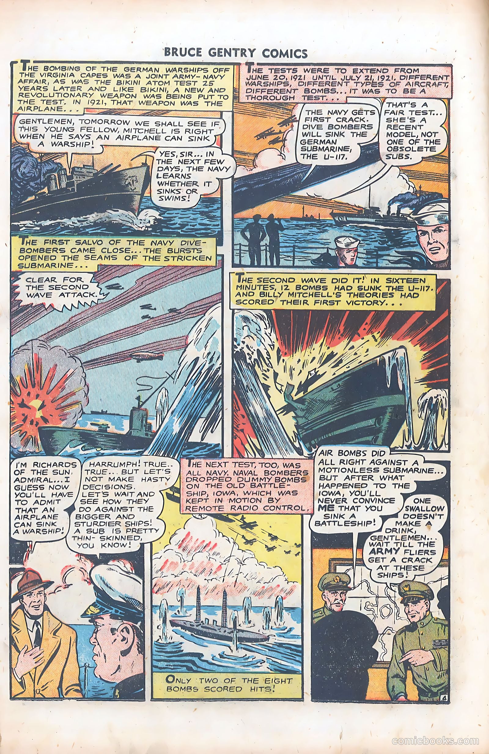 Bruce Gentry Comics #6 (1949) — page 14 of 36