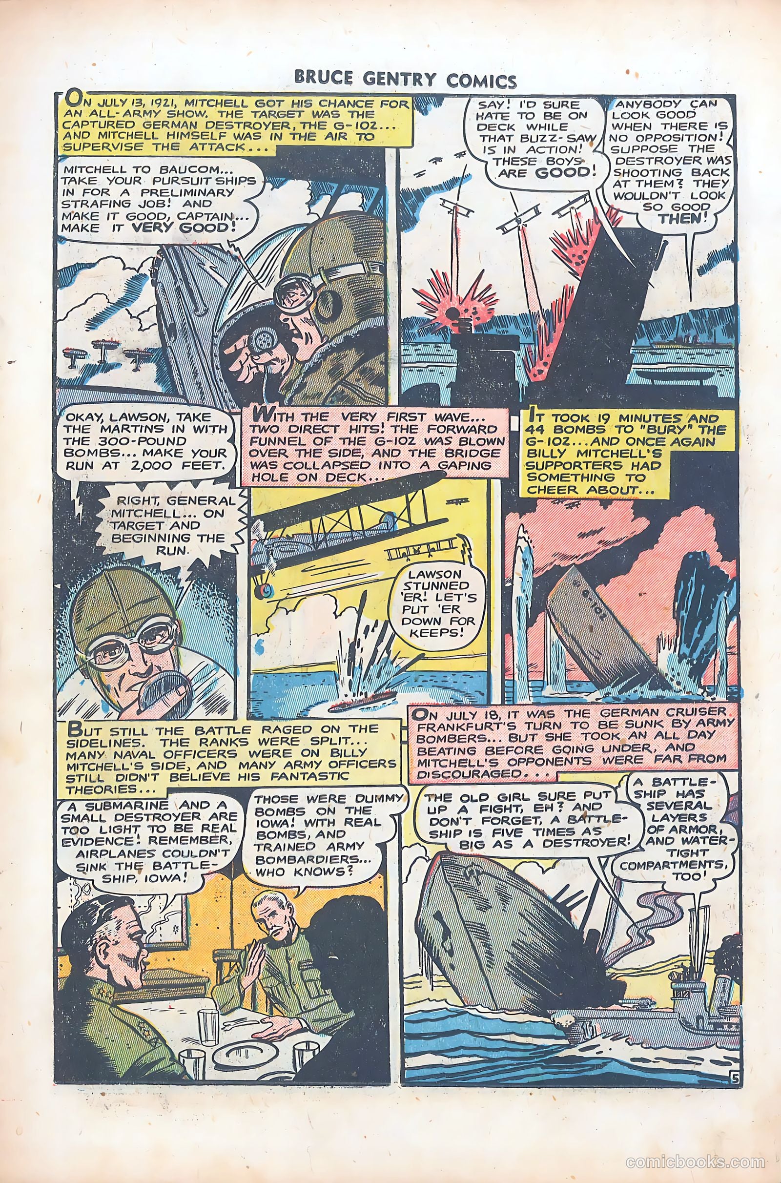 Bruce Gentry Comics #6 (1949) — page 15 of 36