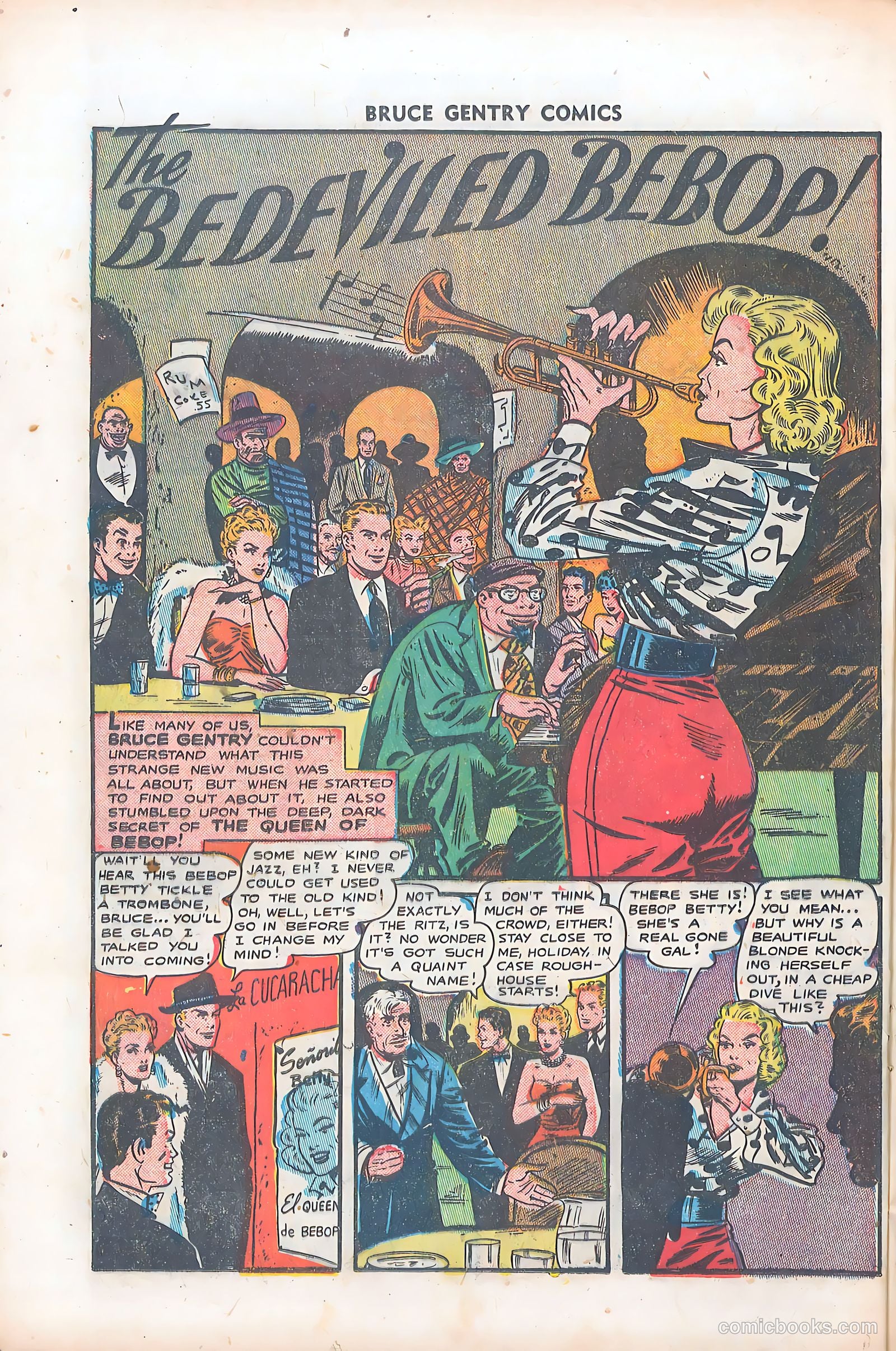 Bruce Gentry Comics #6 (1949) — page 24 of 36