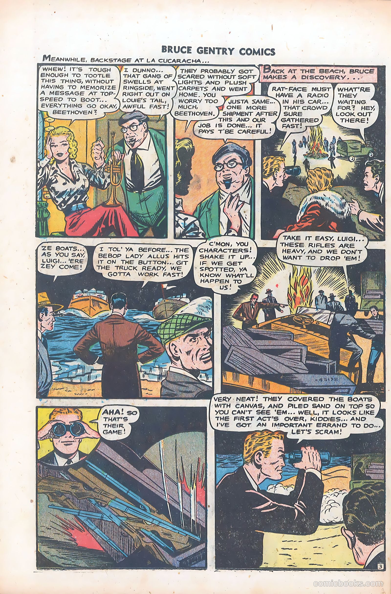 Bruce Gentry Comics #6 (1949) — page 26 of 36