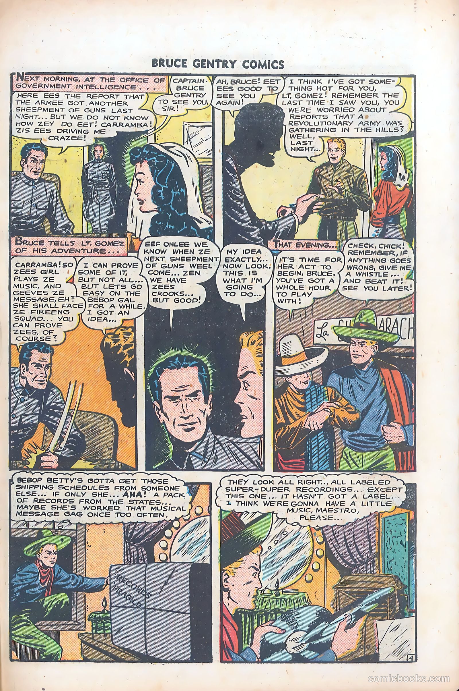 Bruce Gentry Comics #6 (1949) — page 27 of 36
